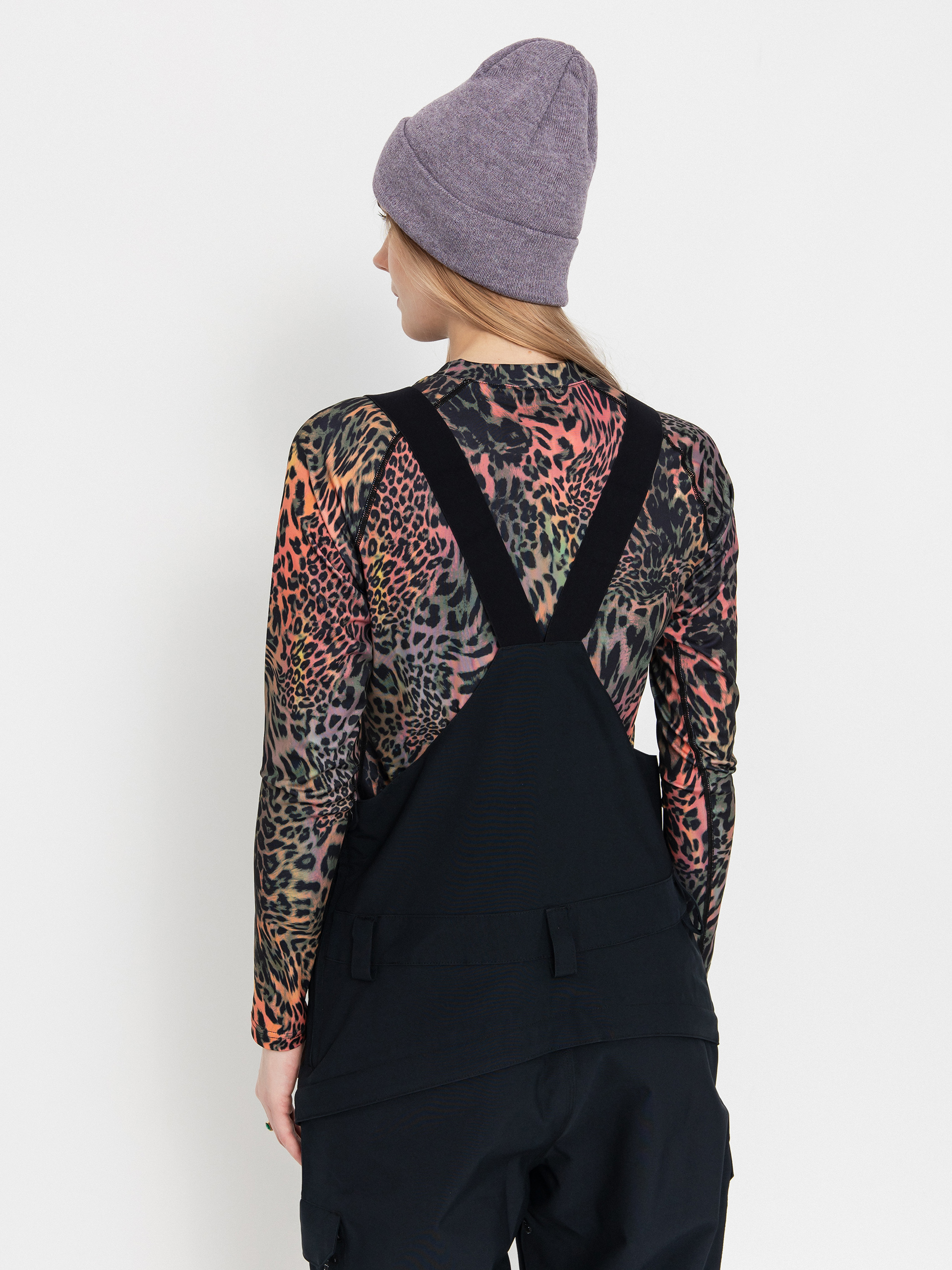 Damskie Spodnie snowboardowe Volcom Creston 3D Stretch Bib Overall (black)