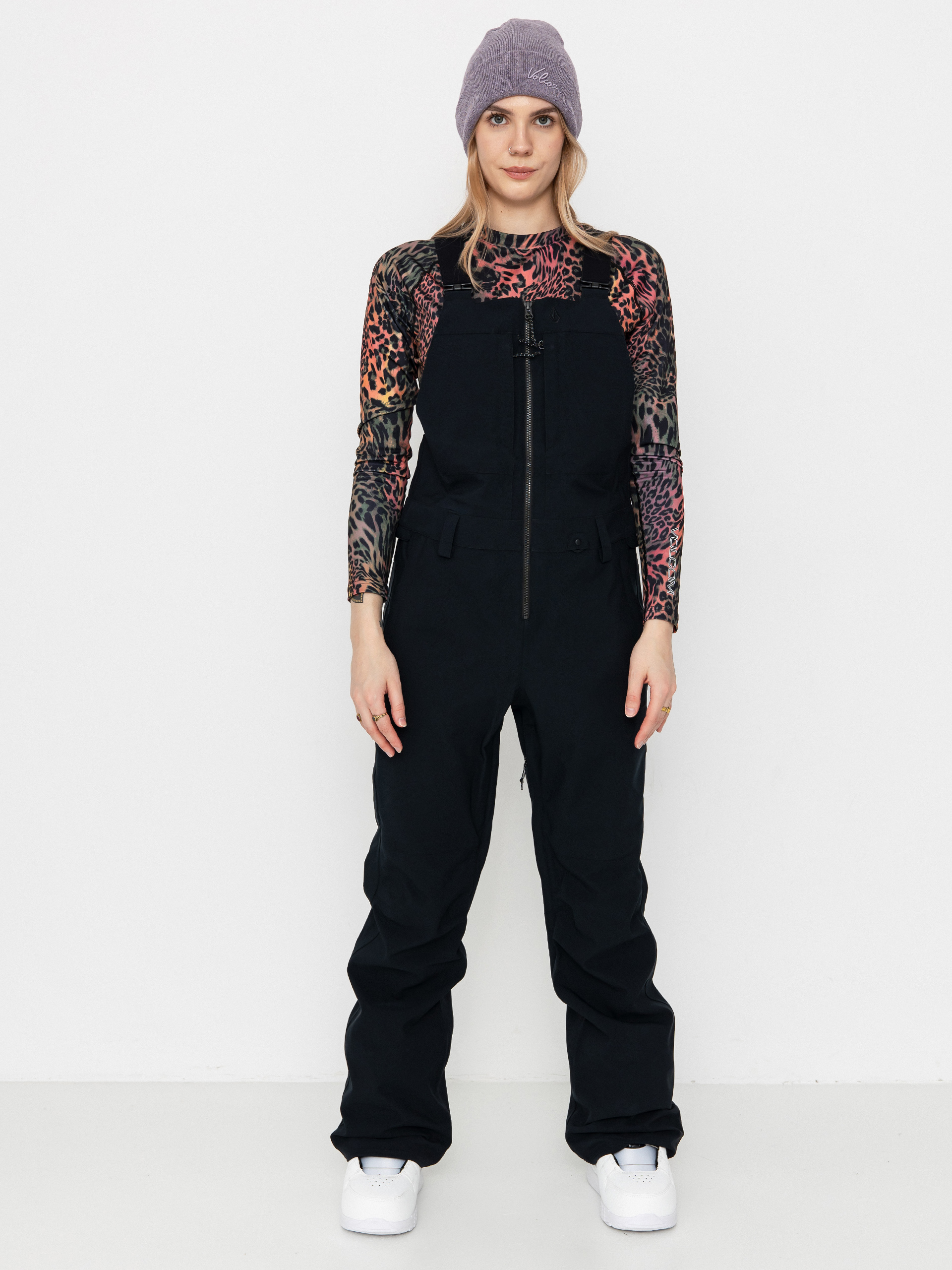 Spodnie snowboardowe Volcom Swift Bib Overall Wmn (black)