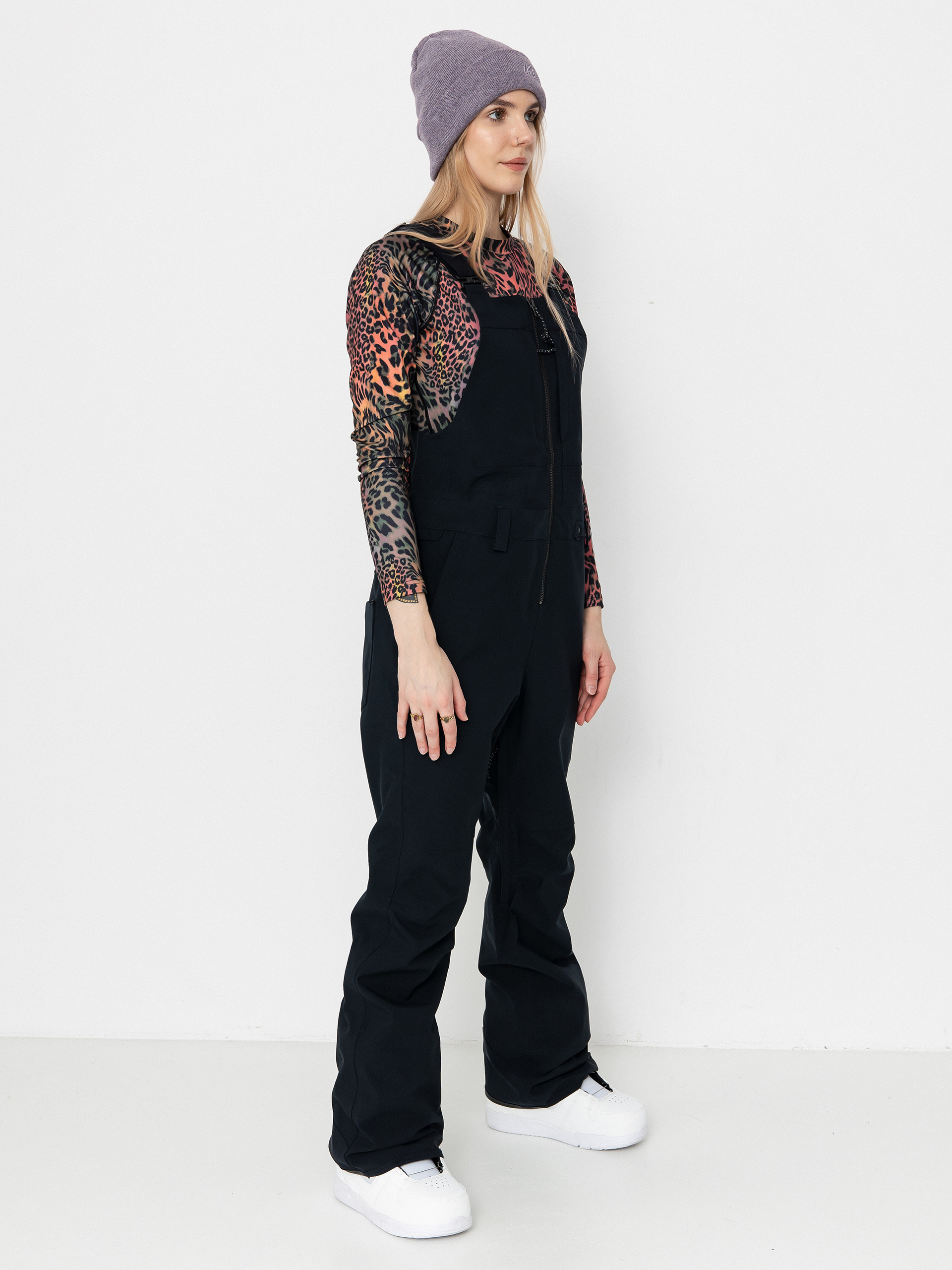 Damskie Spodnie snowboardowe Volcom Swift Bib Overall (black)