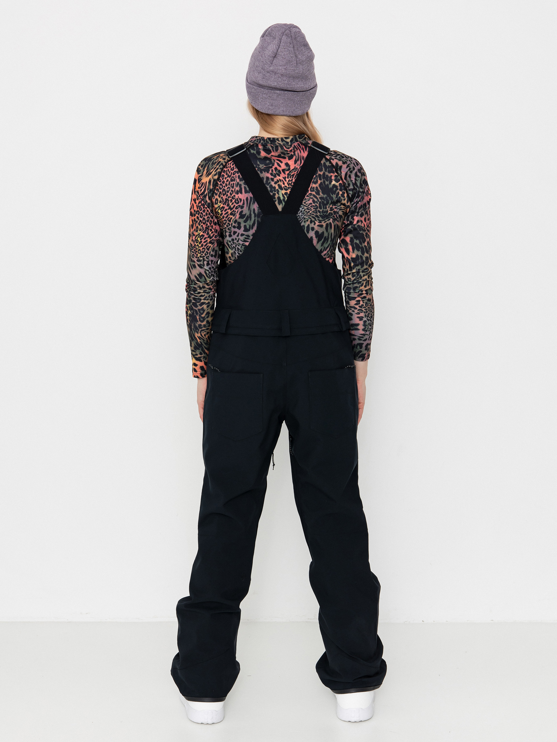 Damskie Spodnie snowboardowe Volcom Swift Bib Overall (black)