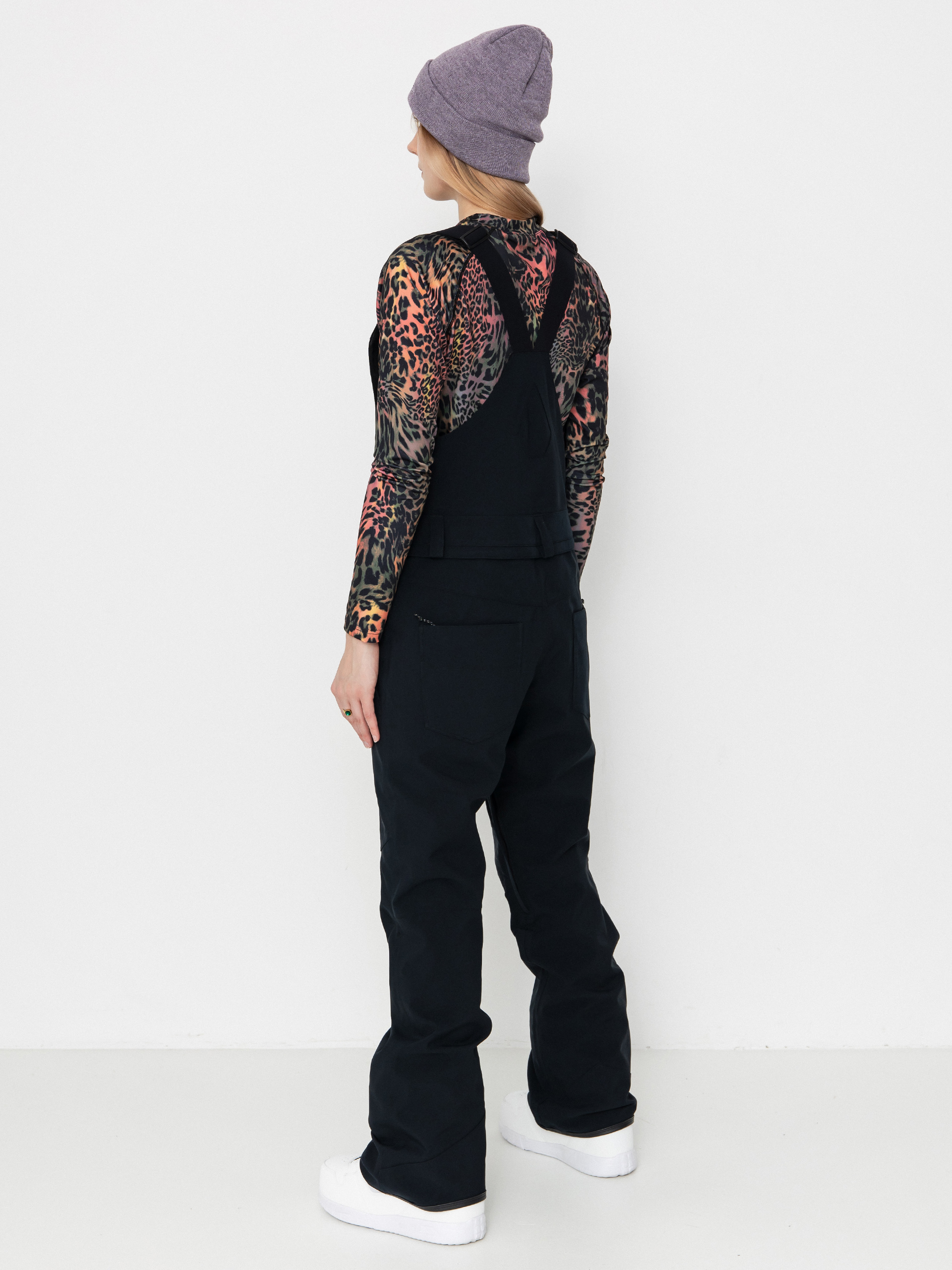 Damskie Spodnie snowboardowe Volcom Swift Bib Overall (black)