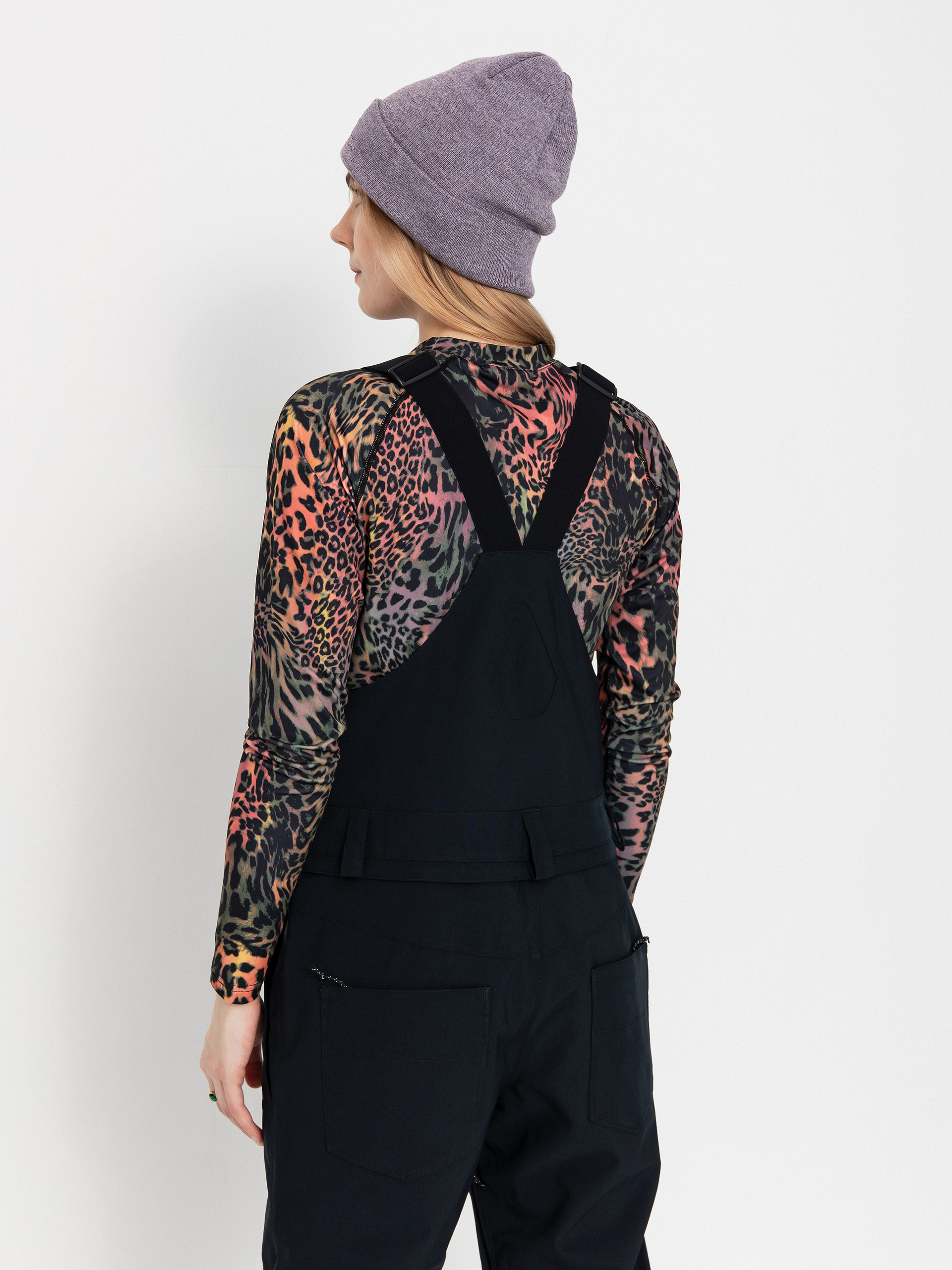Damskie Spodnie snowboardowe Volcom Swift Bib Overall (black)