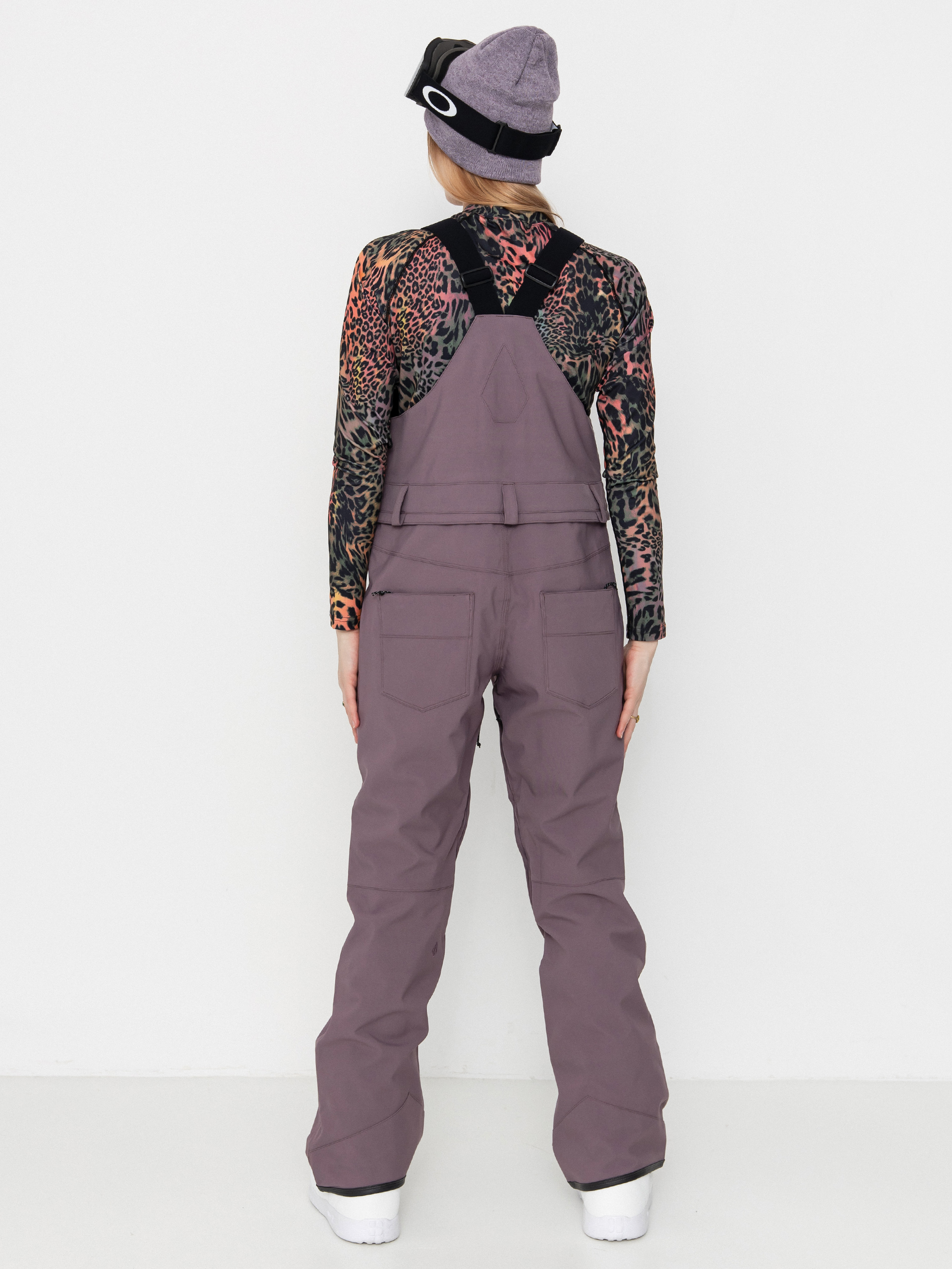 Damskie Spodnie snowboardowe Volcom Swift Bib Overall (dusty lavender)