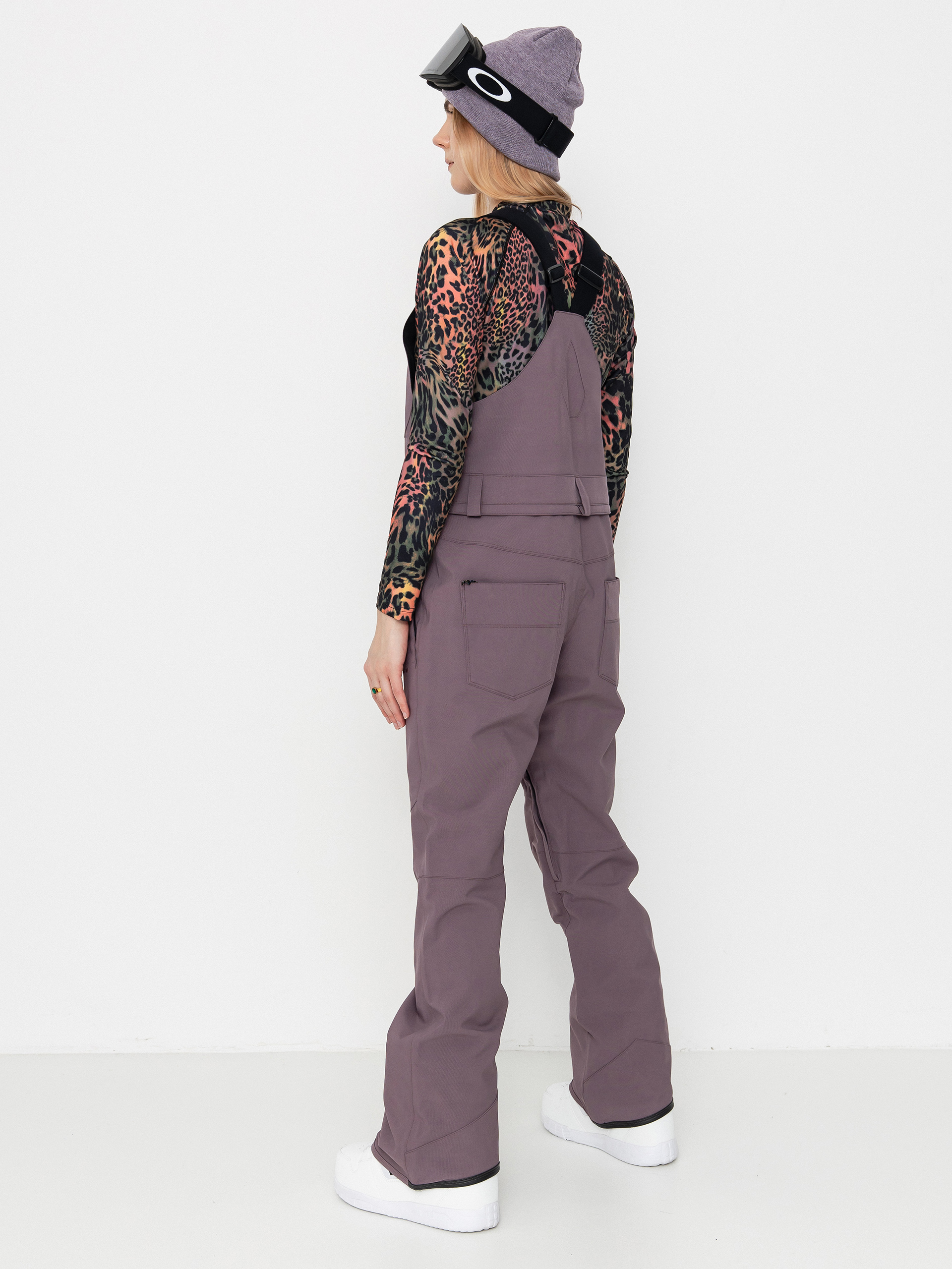 Damskie Spodnie snowboardowe Volcom Swift Bib Overall (dusty lavender)