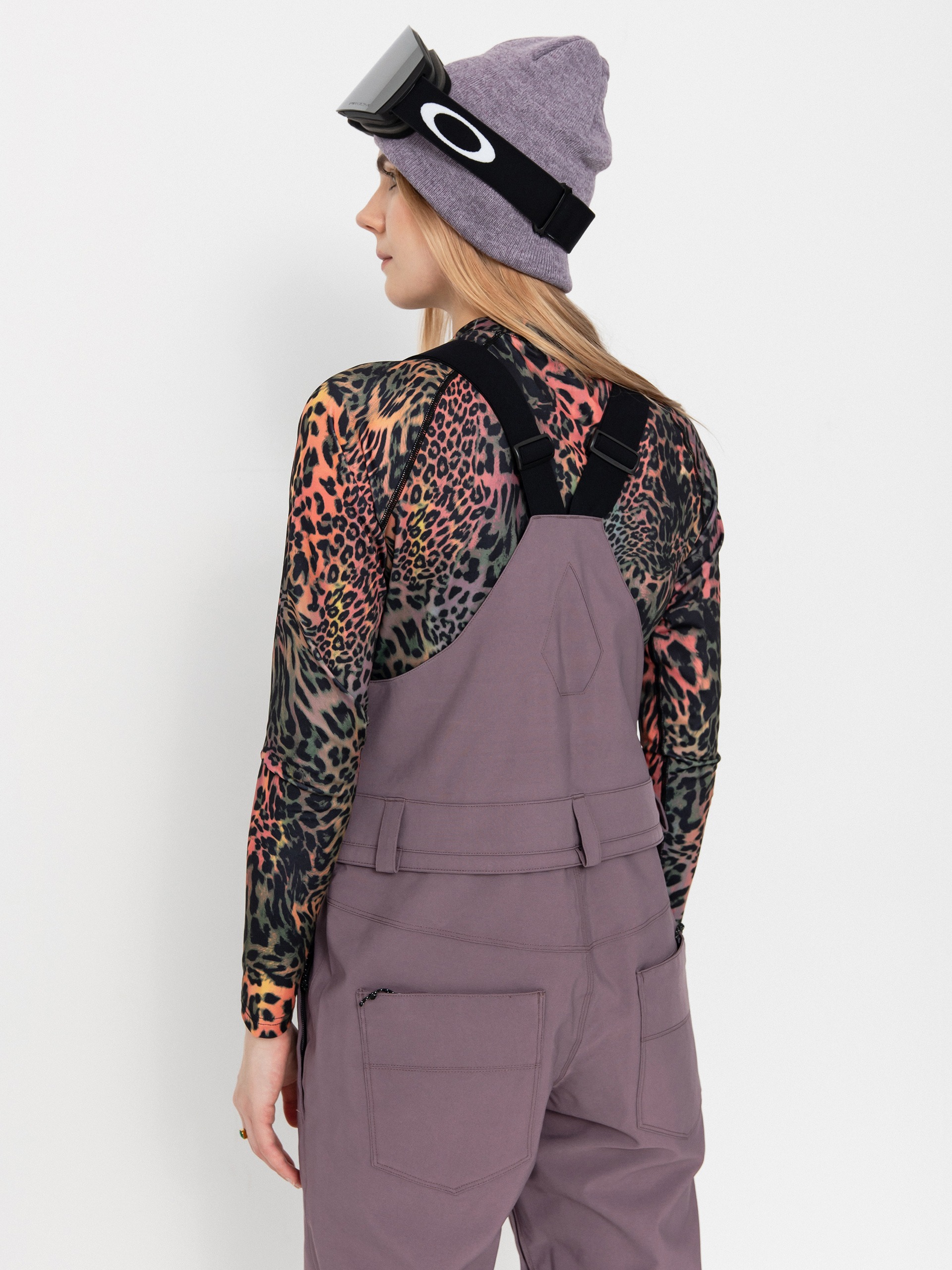 Damskie Spodnie snowboardowe Volcom Swift Bib Overall (dusty lavender)