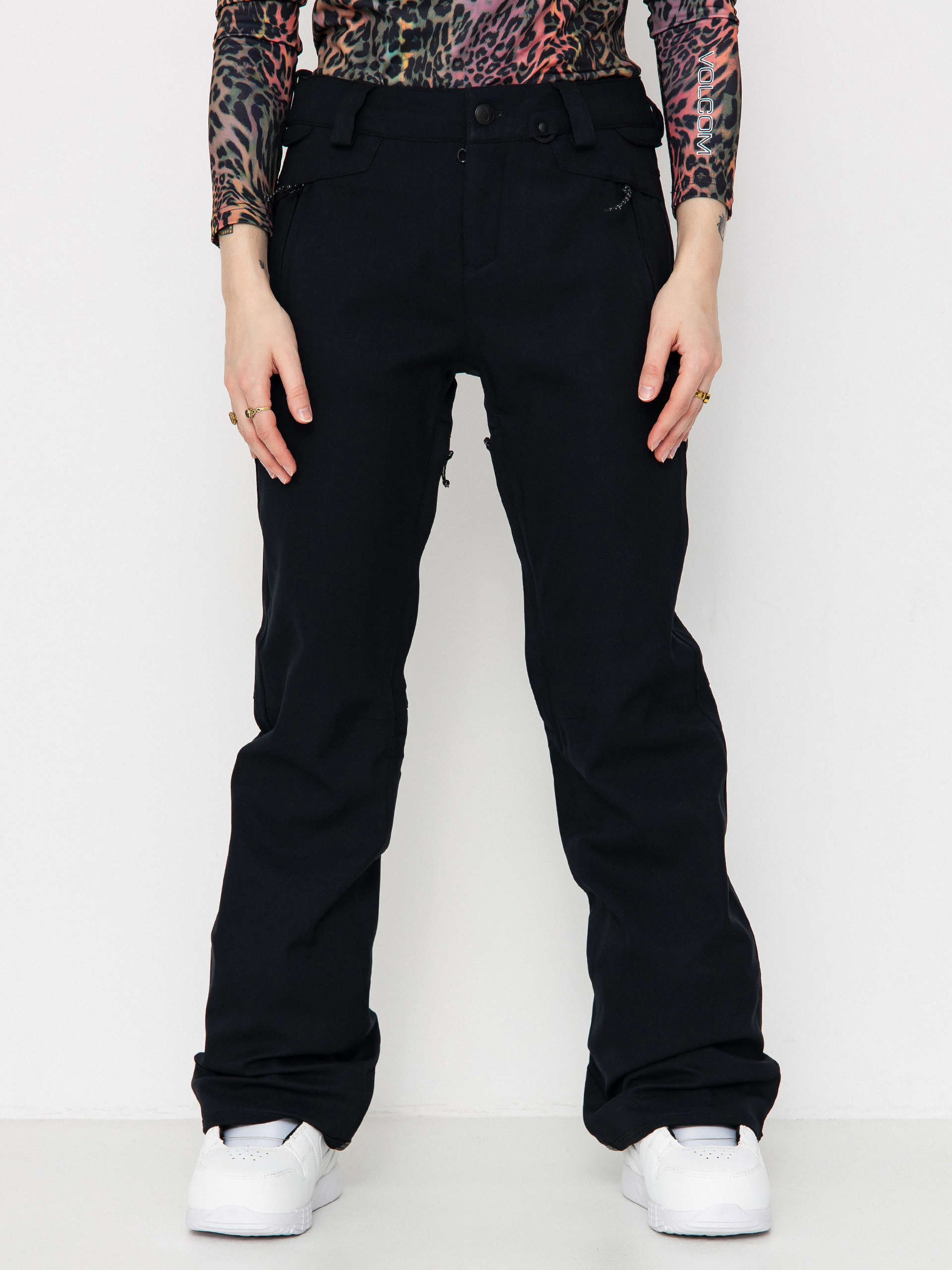 Spodnie snowboardowe Volcom Genus Stretch Wmn (black)