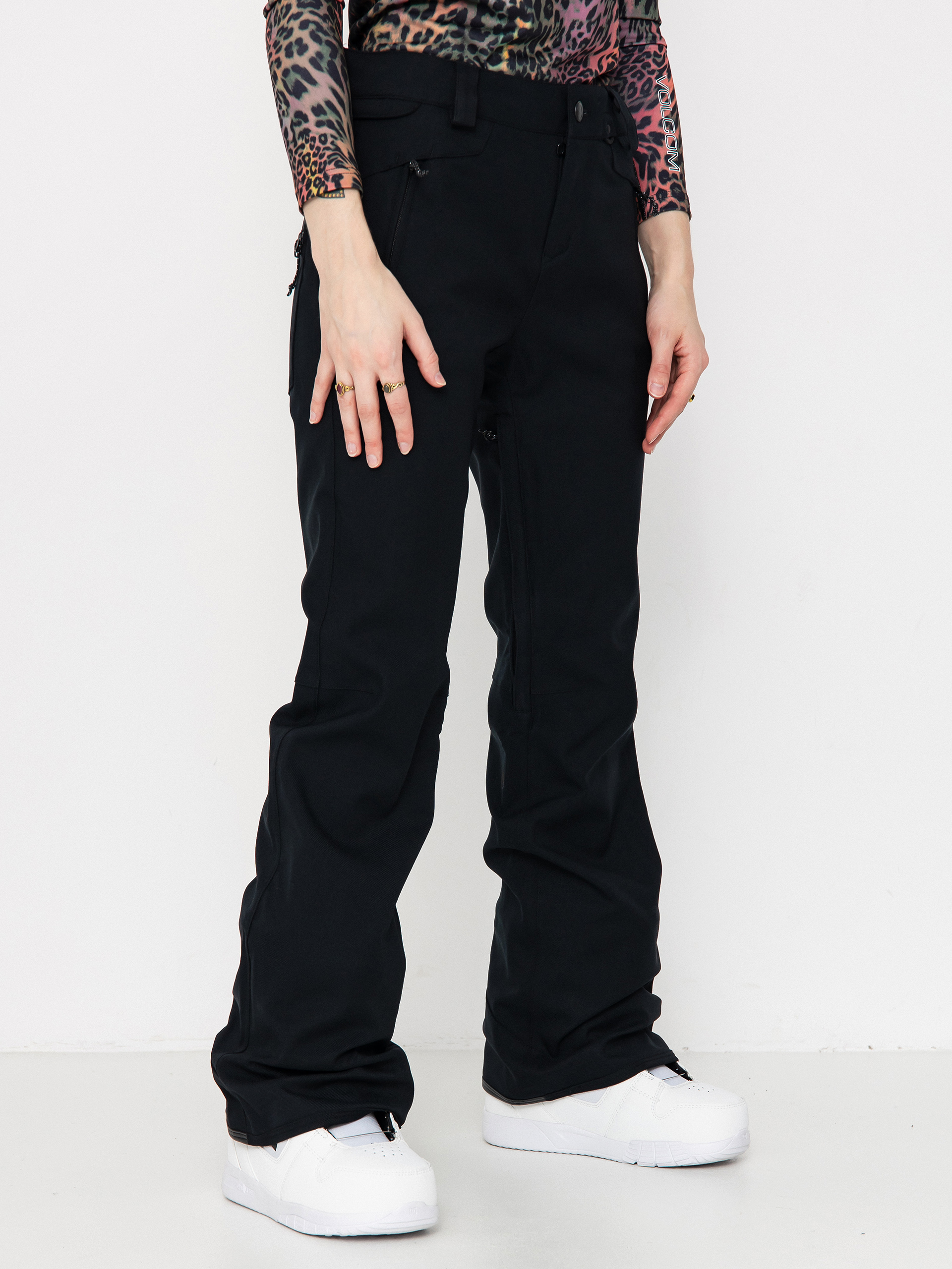 Damskie Spodnie snowboardowe Volcom Genus Stretch (black)