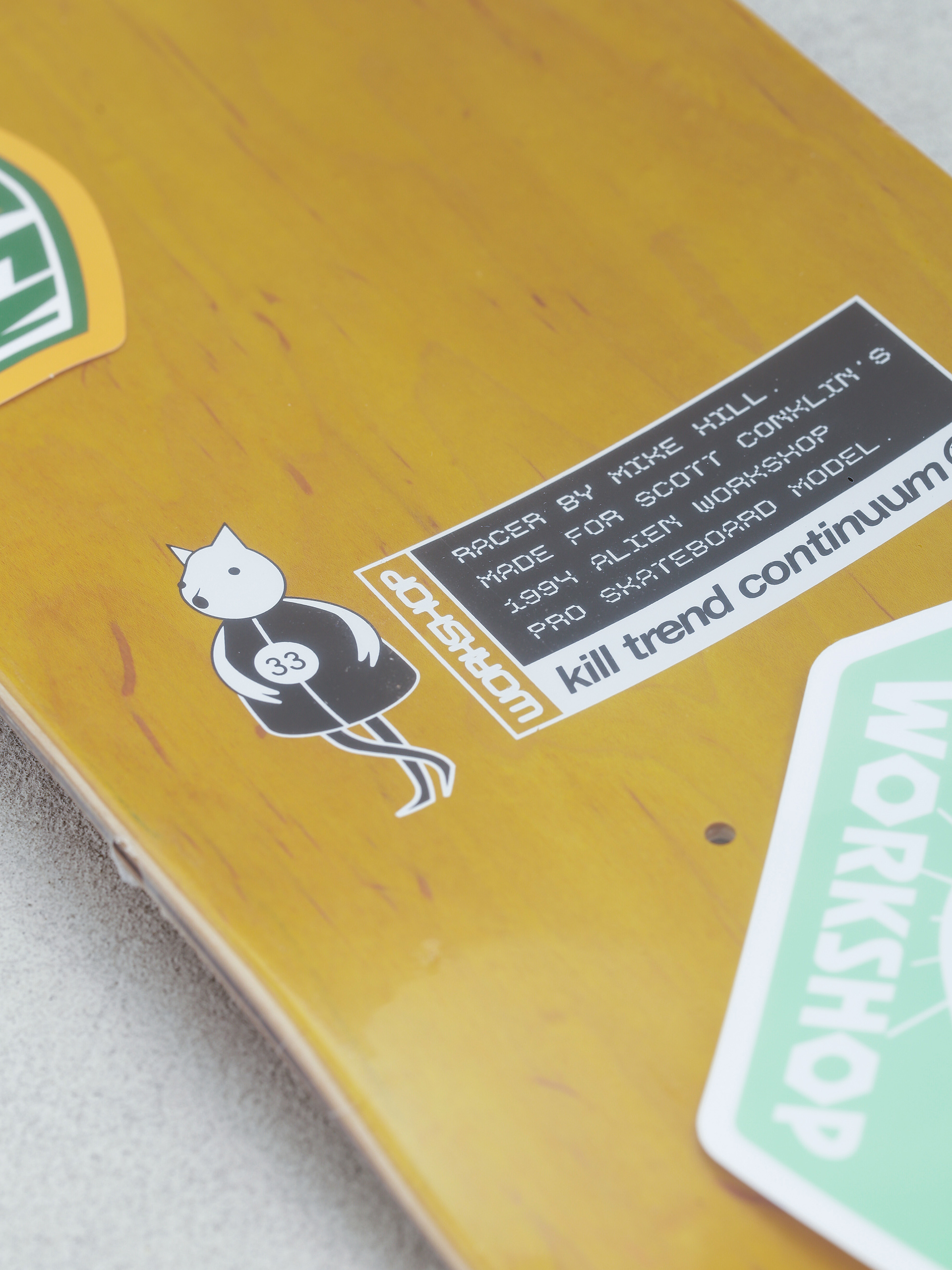 Deck Alienworkshop Racer Ktc Mache (assorted)