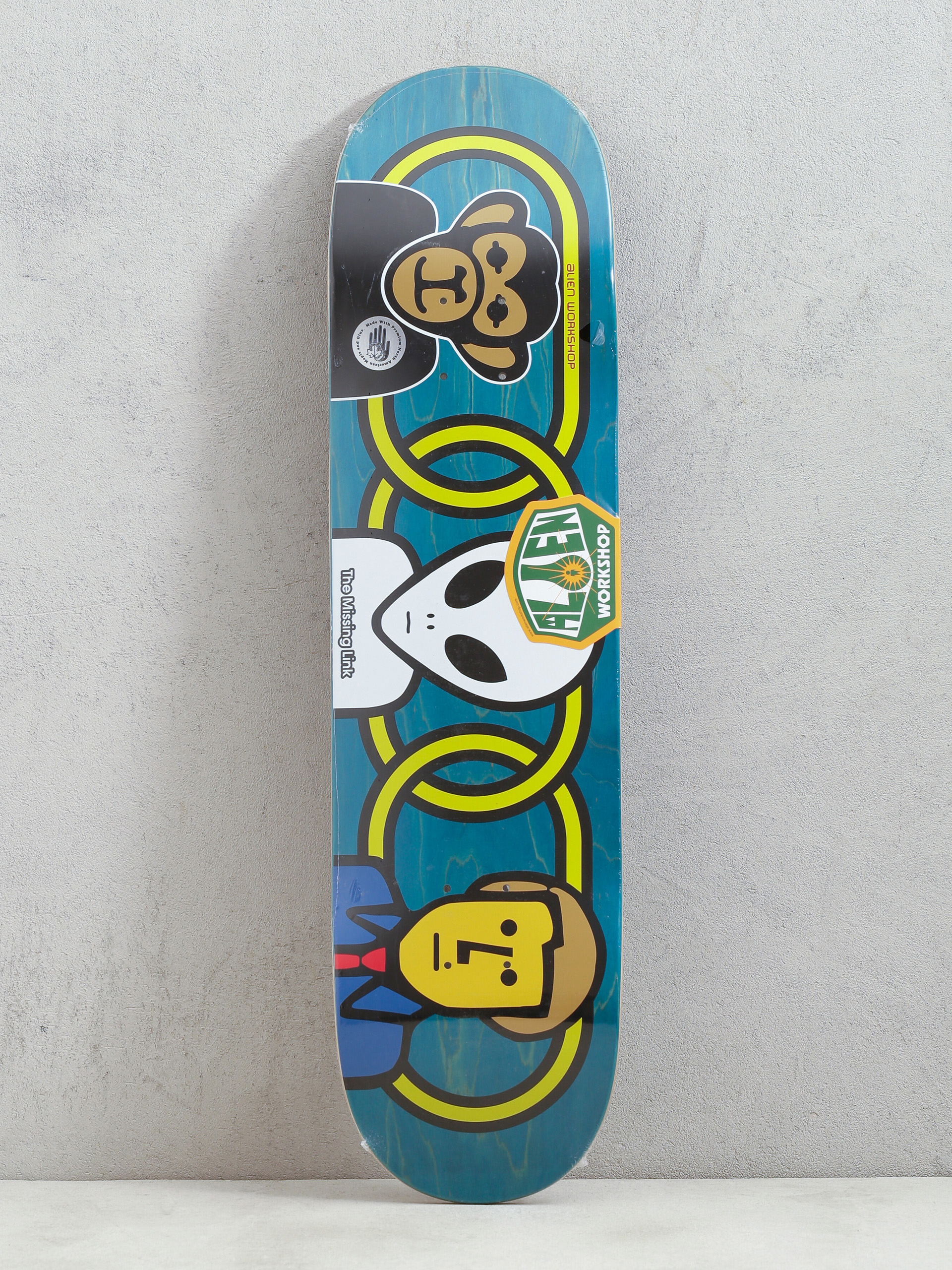 Deck Alienworkshop Missing Link (teal)