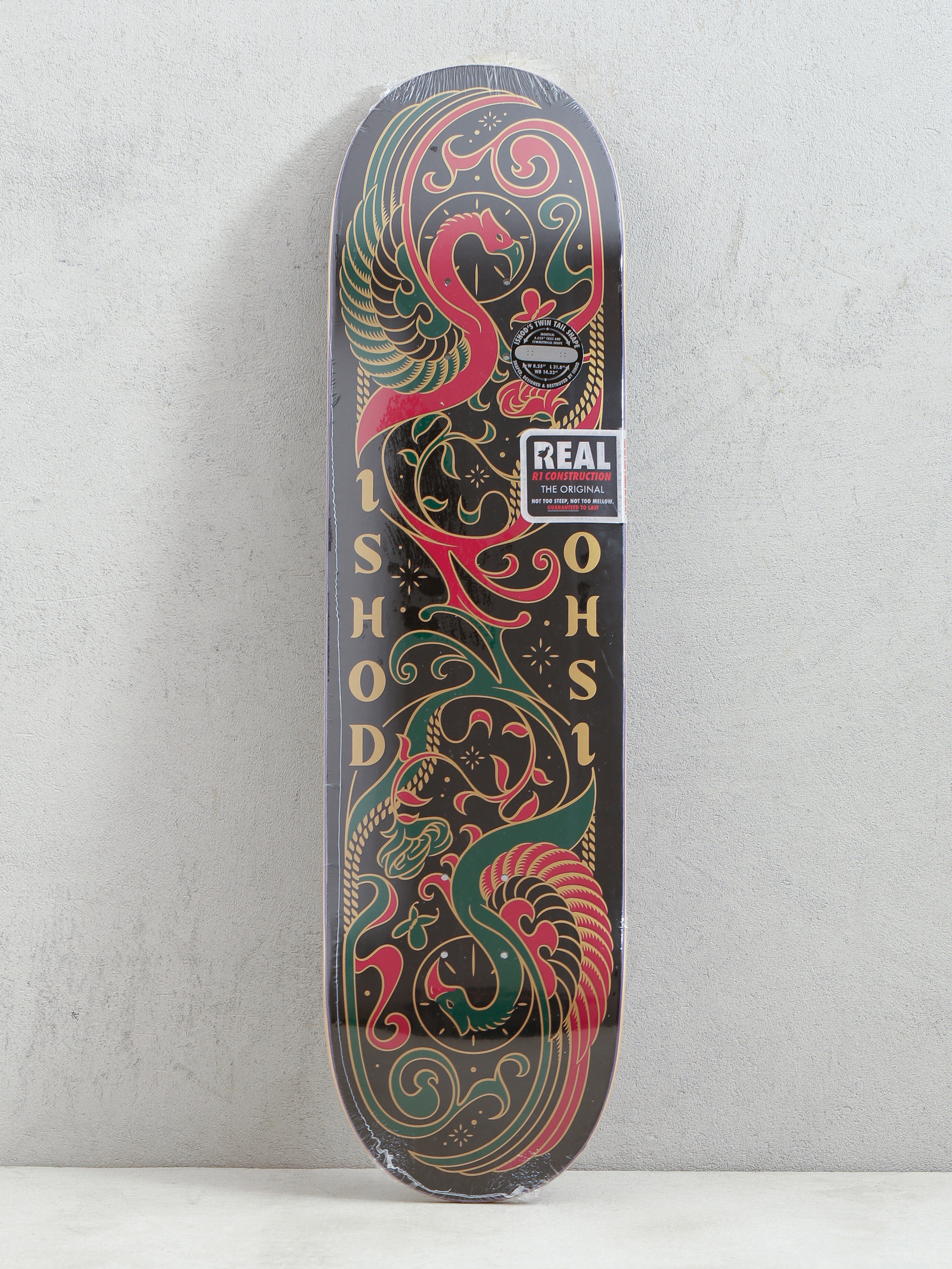 Deck Real Ishod Illuminatd (black/green/red)