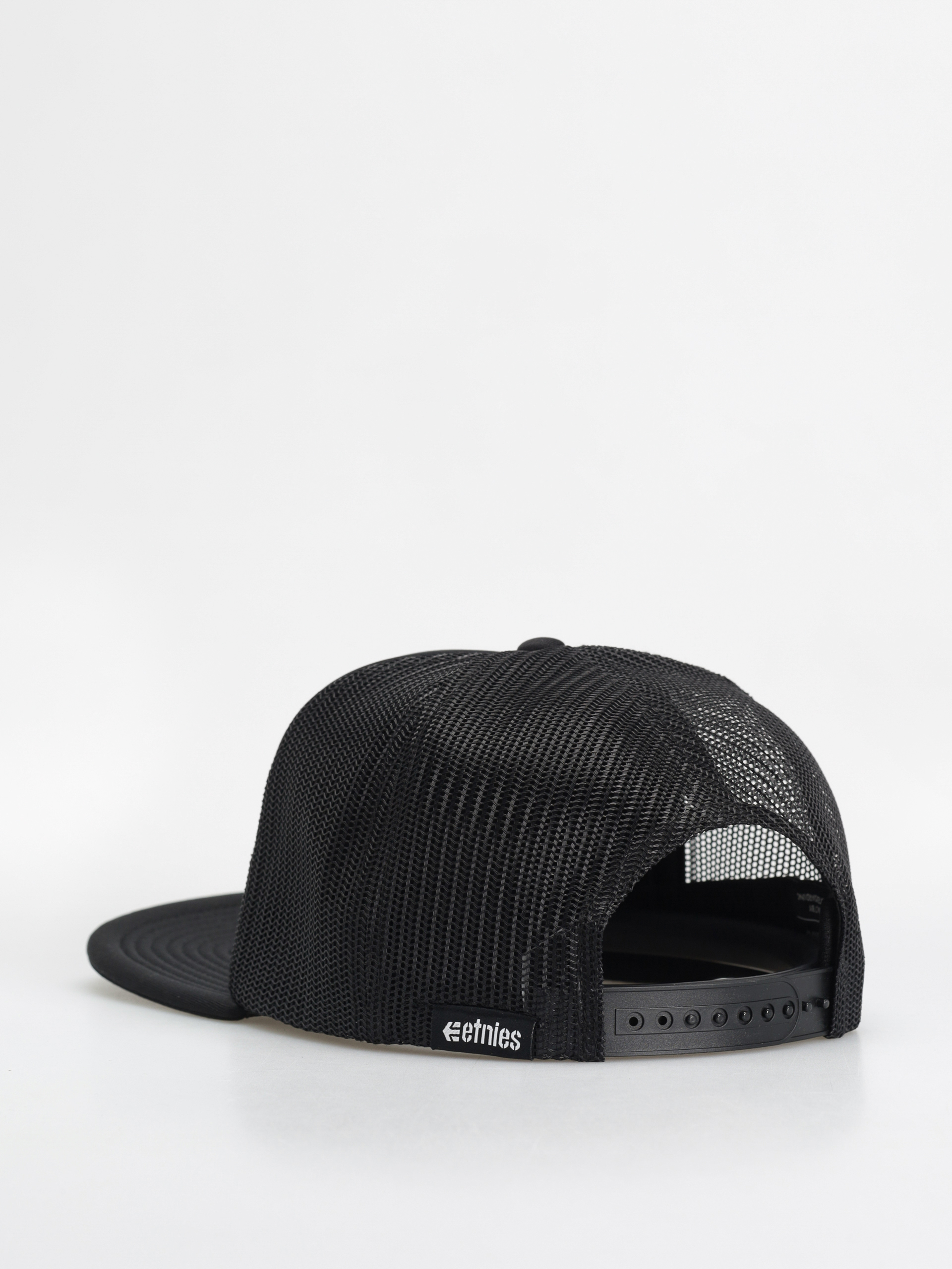 Czapka z daszkiem Etnies Sc Flame Trucker (black)