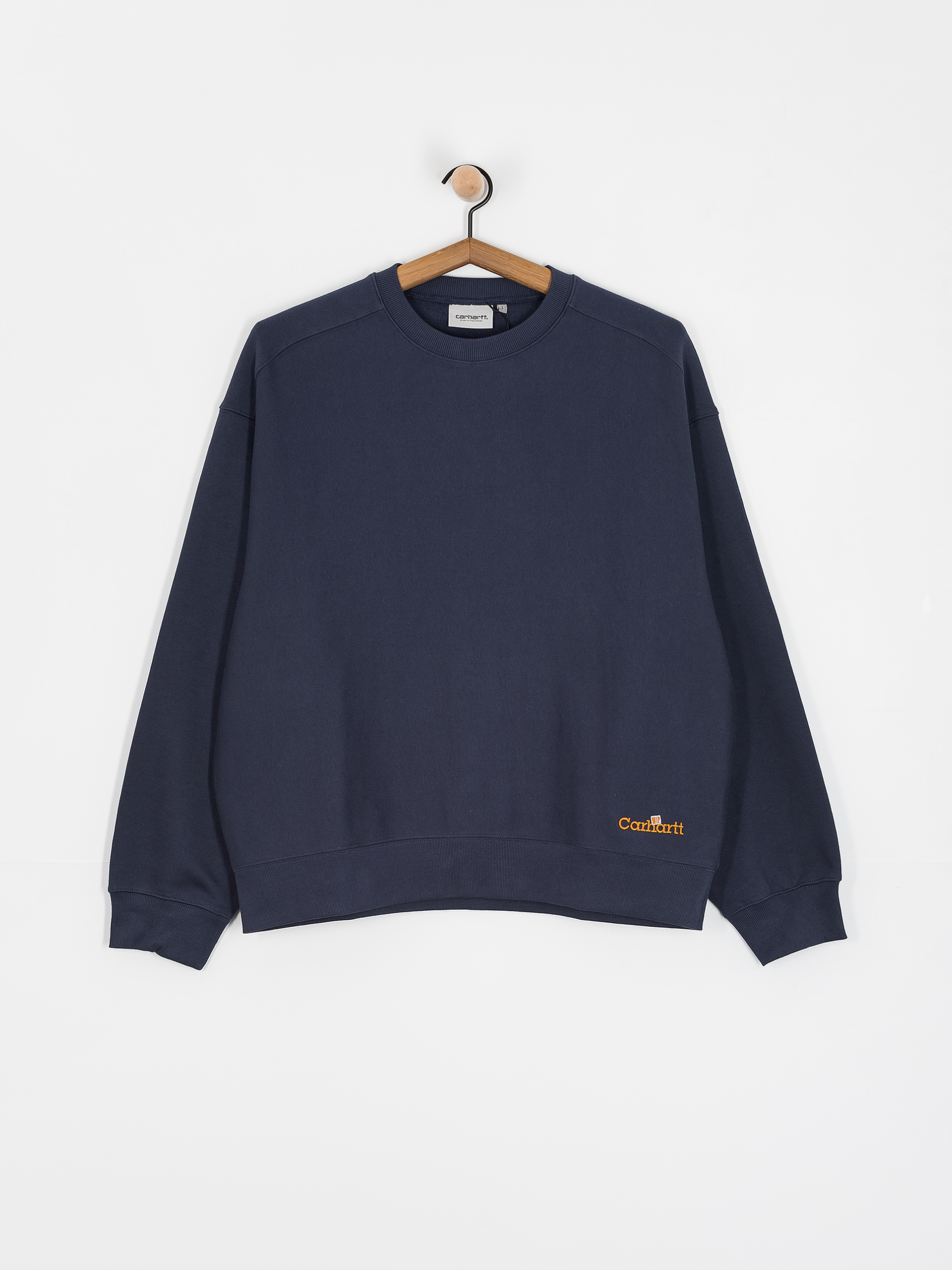 Bluza Carhartt WIP Label Script (blue)