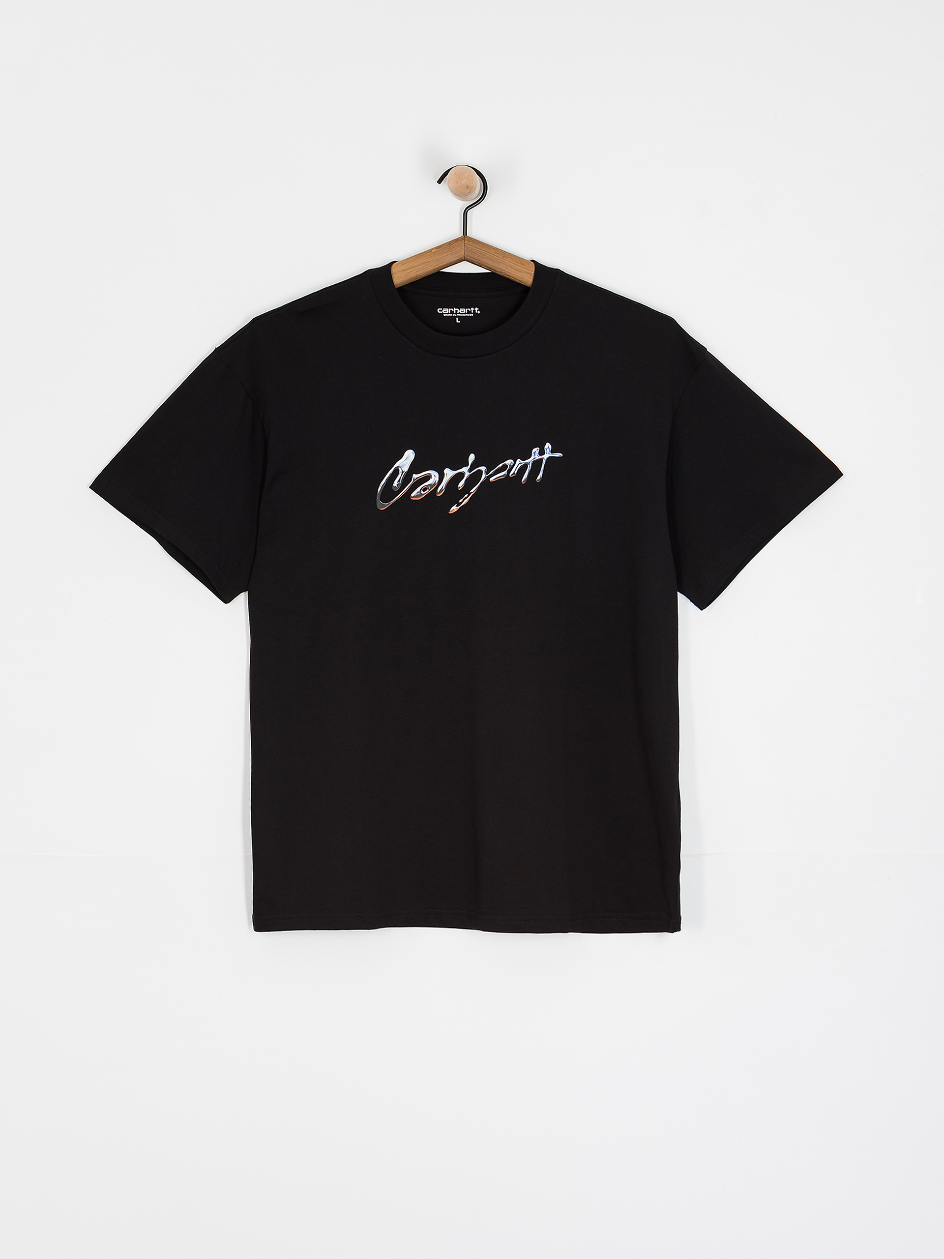 T-shirt Carhartt WIP Drip Script (black)