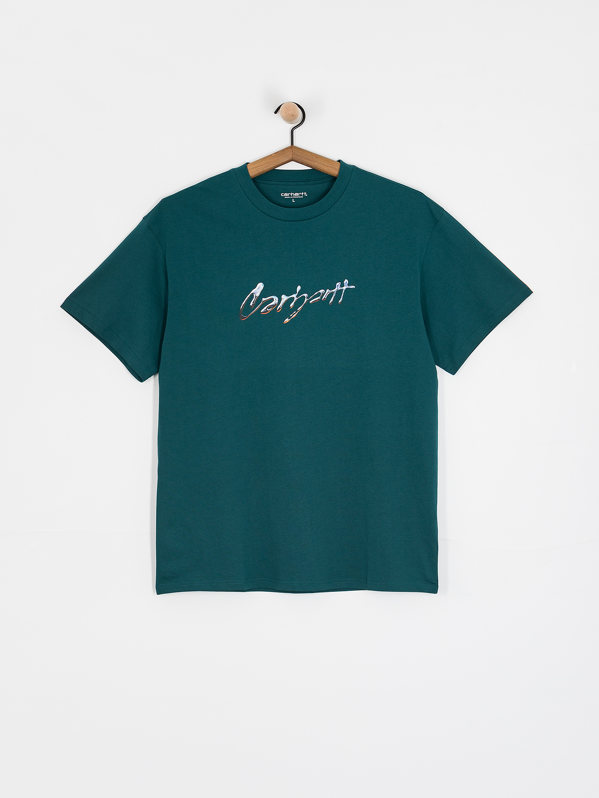 T-shirt Carhartt WIP Drip Script (malachite)