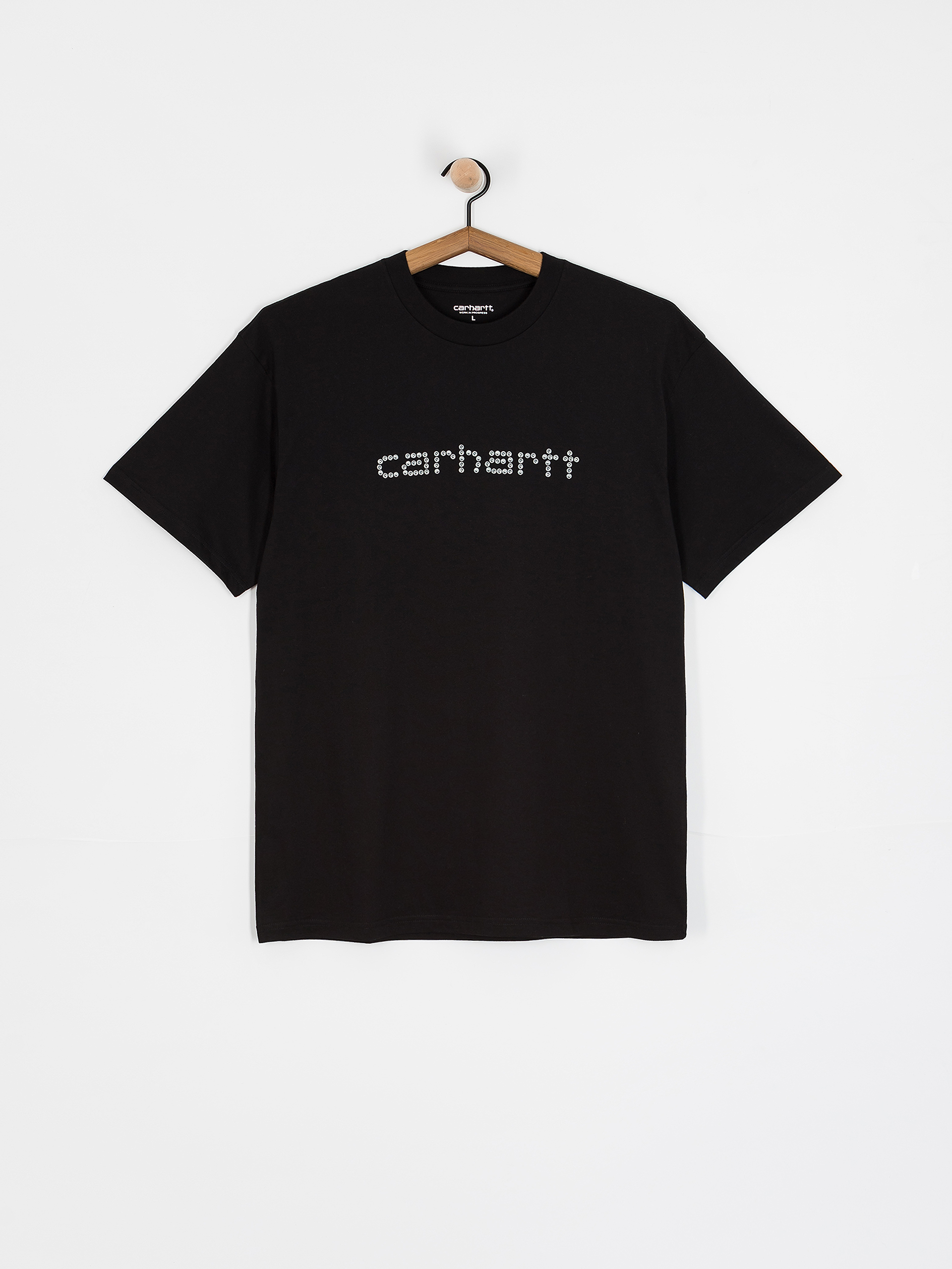 T-shirt Carhartt WIP Rivet Script (black)