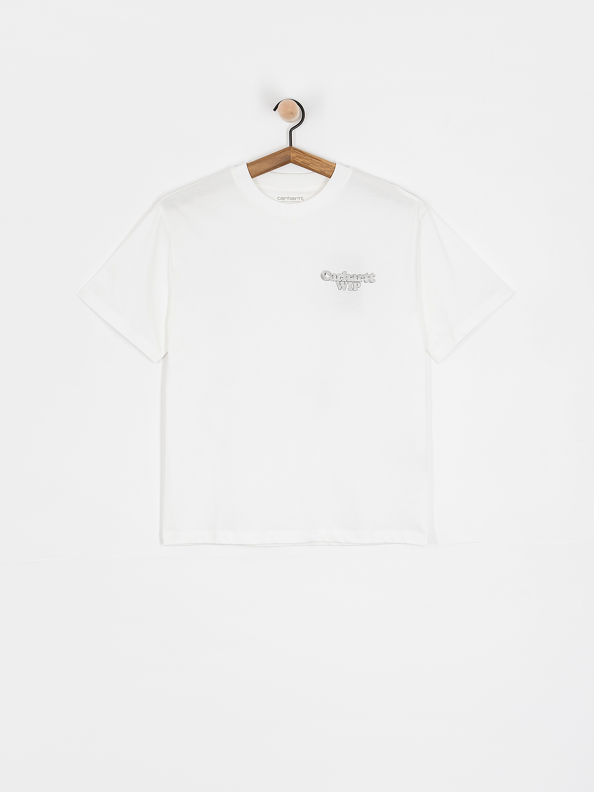 T-shirt Carhartt WIP Chain Link Wmn (white/silver)