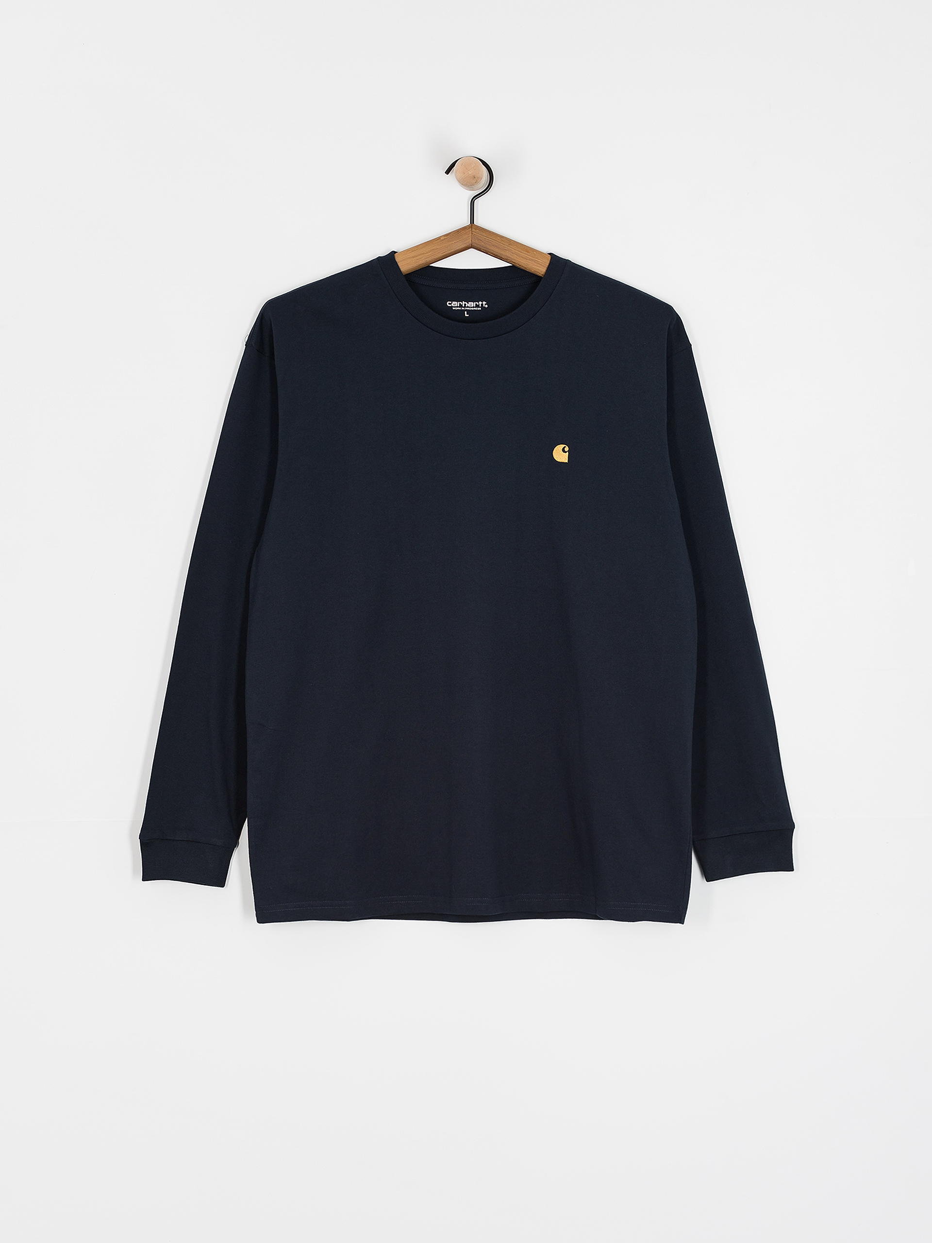 Longsleeve Carhartt WIP Chase (mizar/gold)