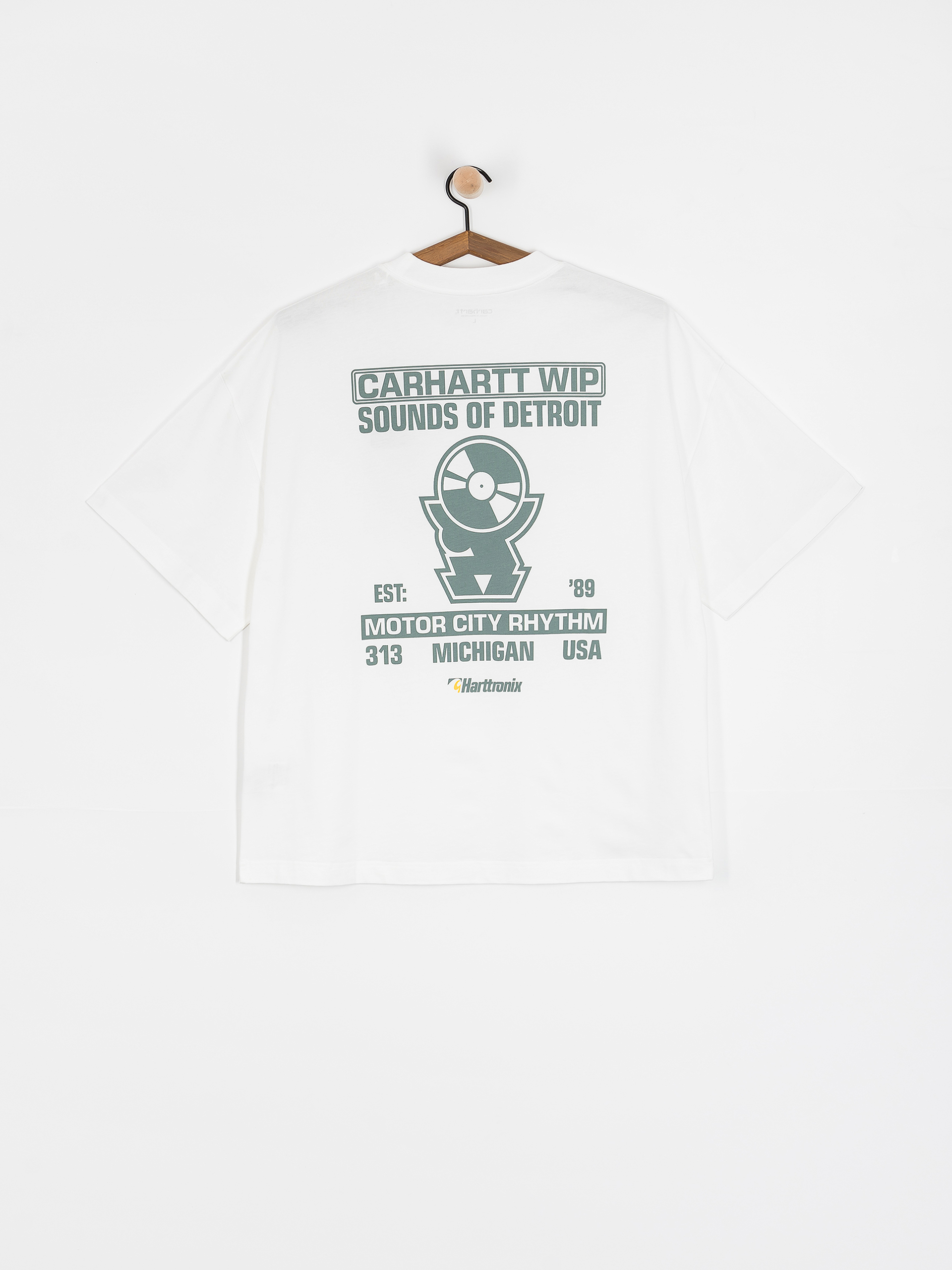 T-shirt Carhartt WIP Harttronix (white)