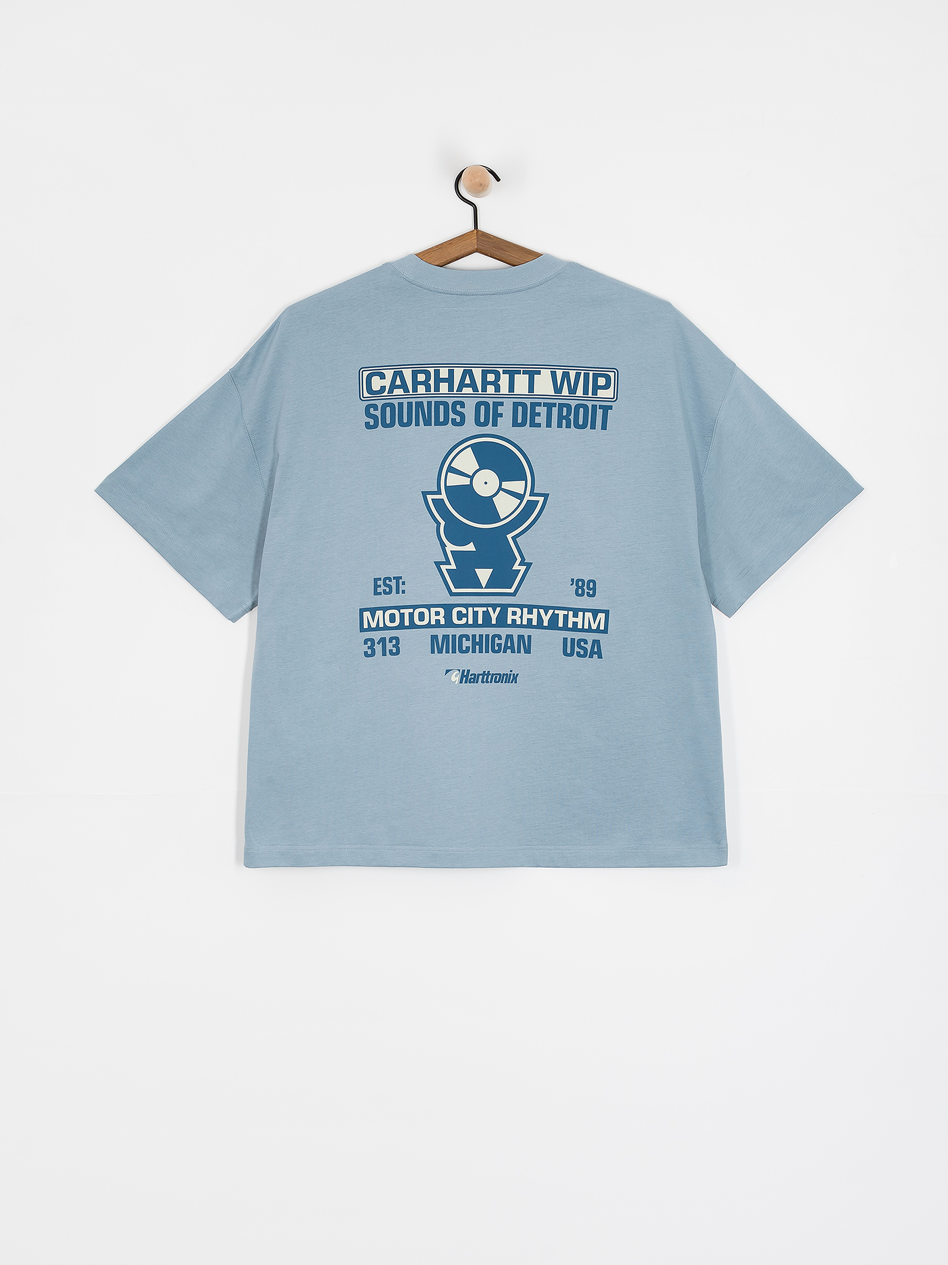 T-shirt Carhartt WIP Harttronix (frosted blue)