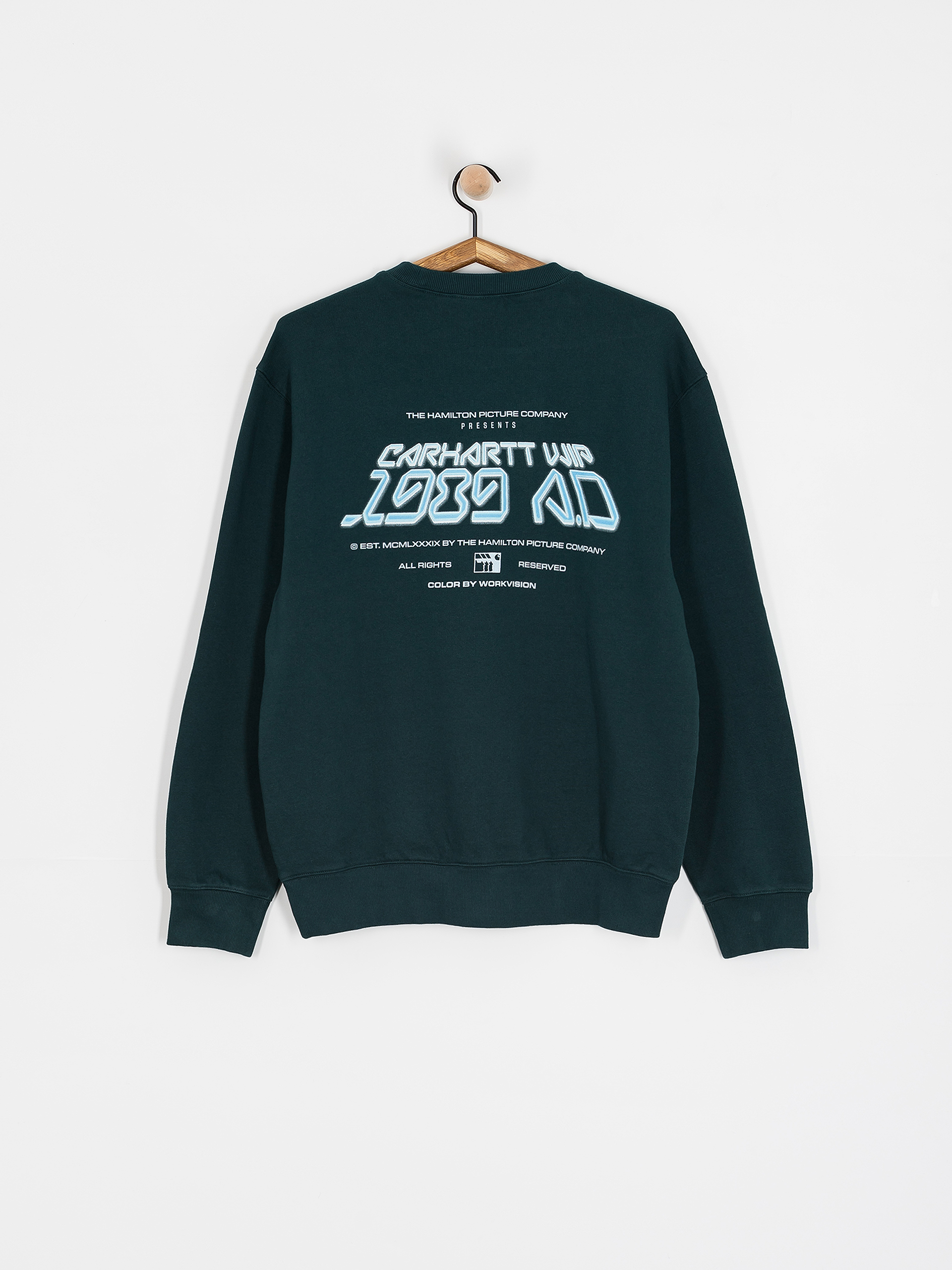 Bluza Carhartt WIP Greatest Flicks (deep lagoon)