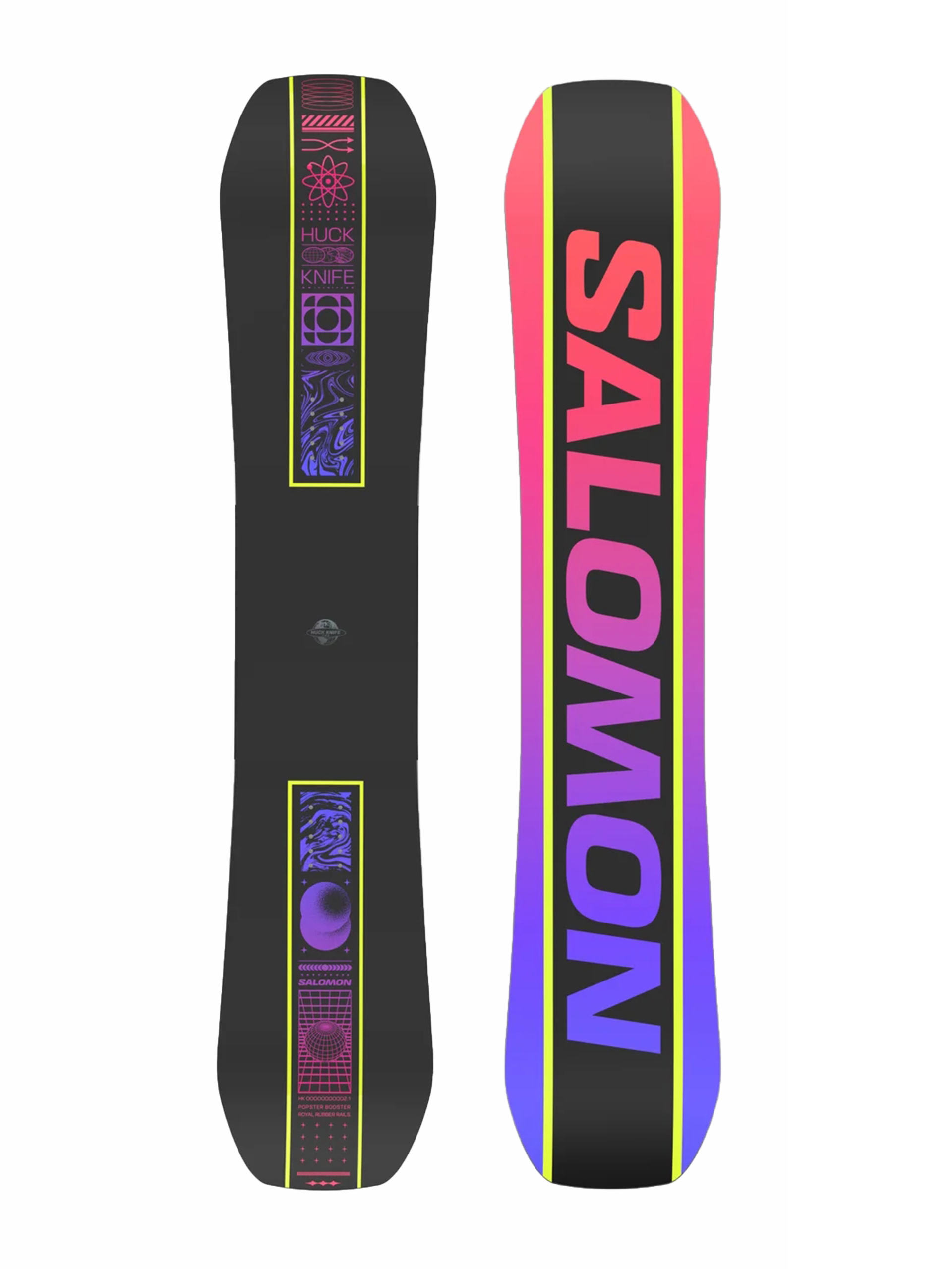 2021モデル SALOMON HUCK KNIFE PRO 152cm Deska snowboardowa Salomon Huck Knife Pro - czarny (black/red)
