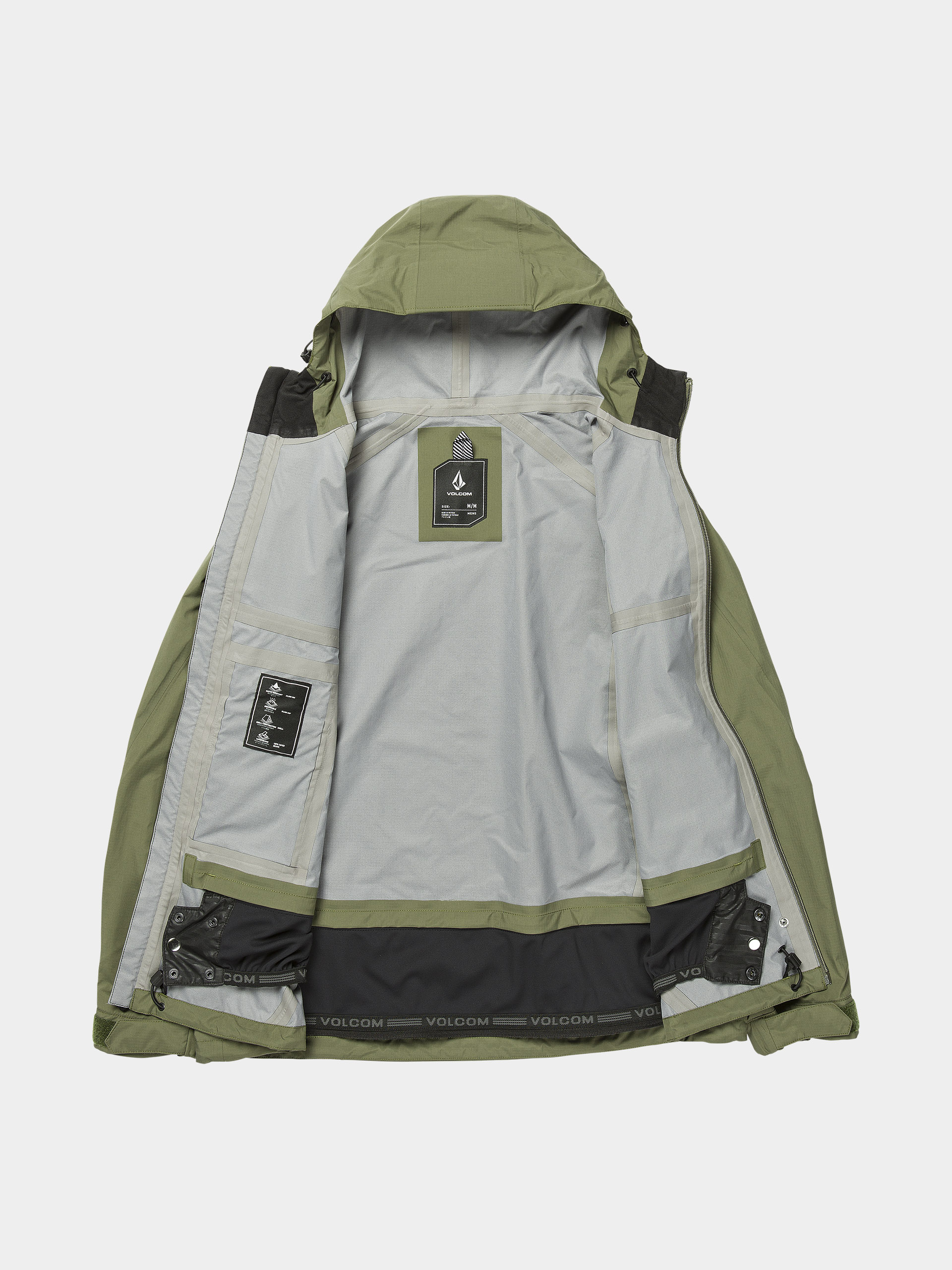 Męska Kurtka snowboardowa Volcom Side Hit Shell (ivy)