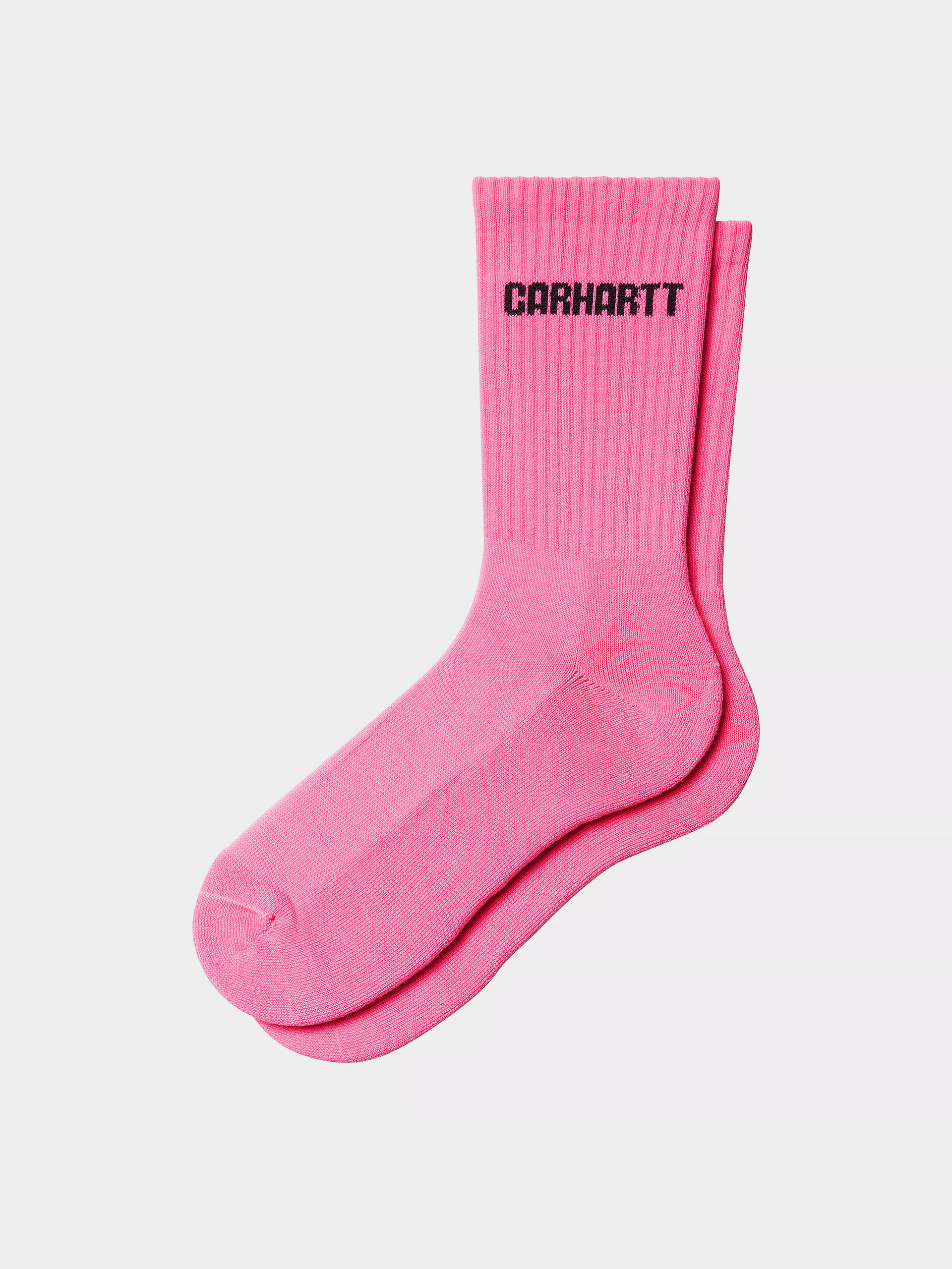 Skarpetki Carhartt WIP Industry (lumo pink/black)