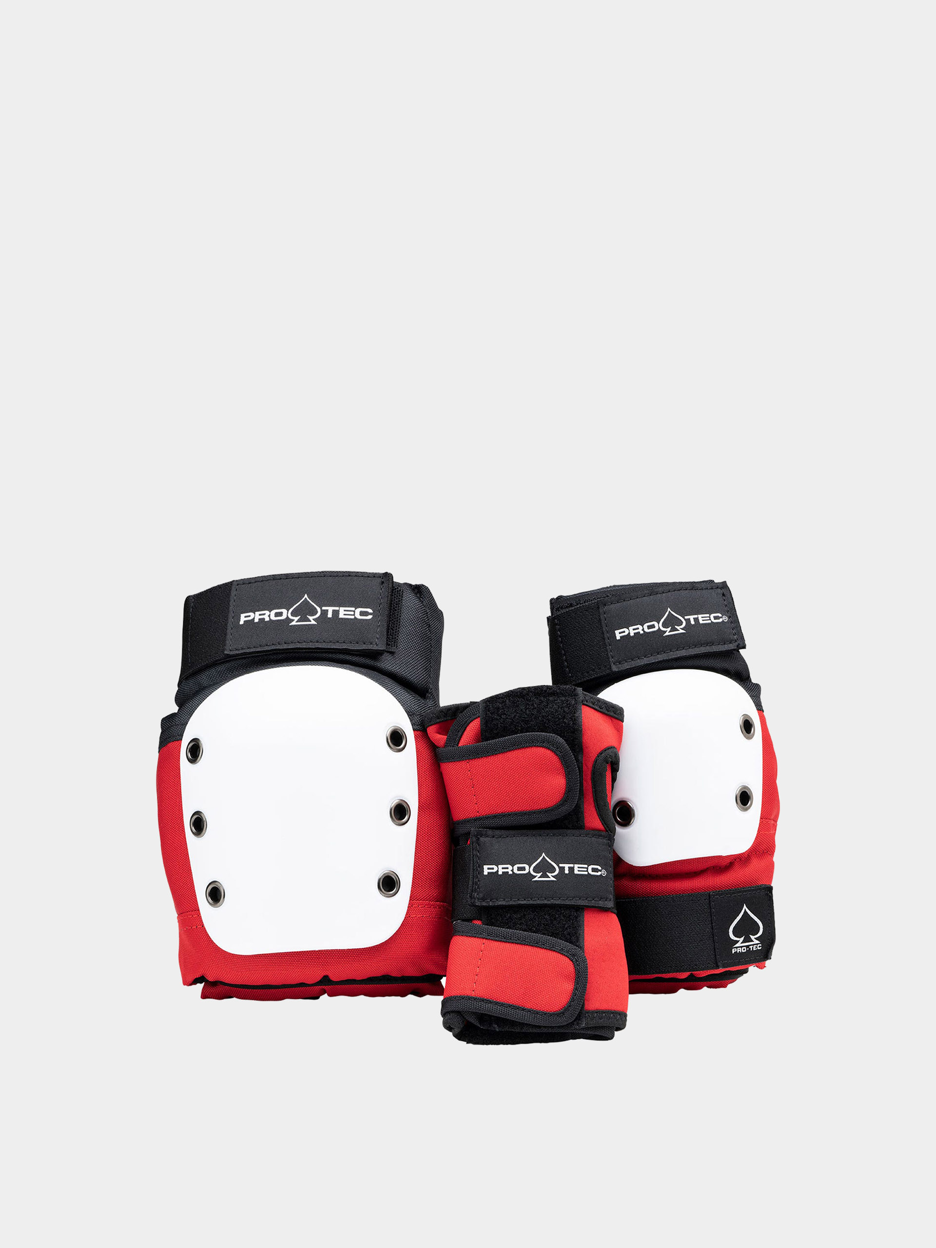 Ochraniacze Pro Tec Street Gear Junior 3 Pack JR (red/white/black)