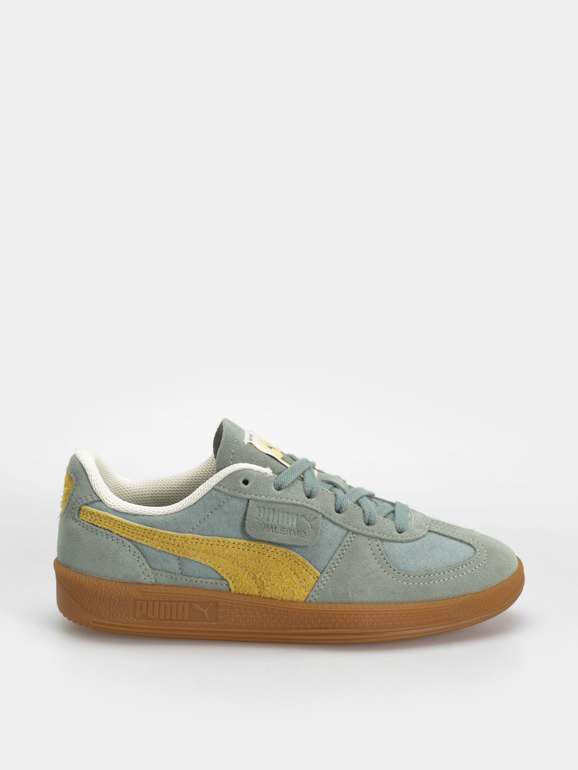 Buty Puma Palermo Weathered (green moon sunny yellow)