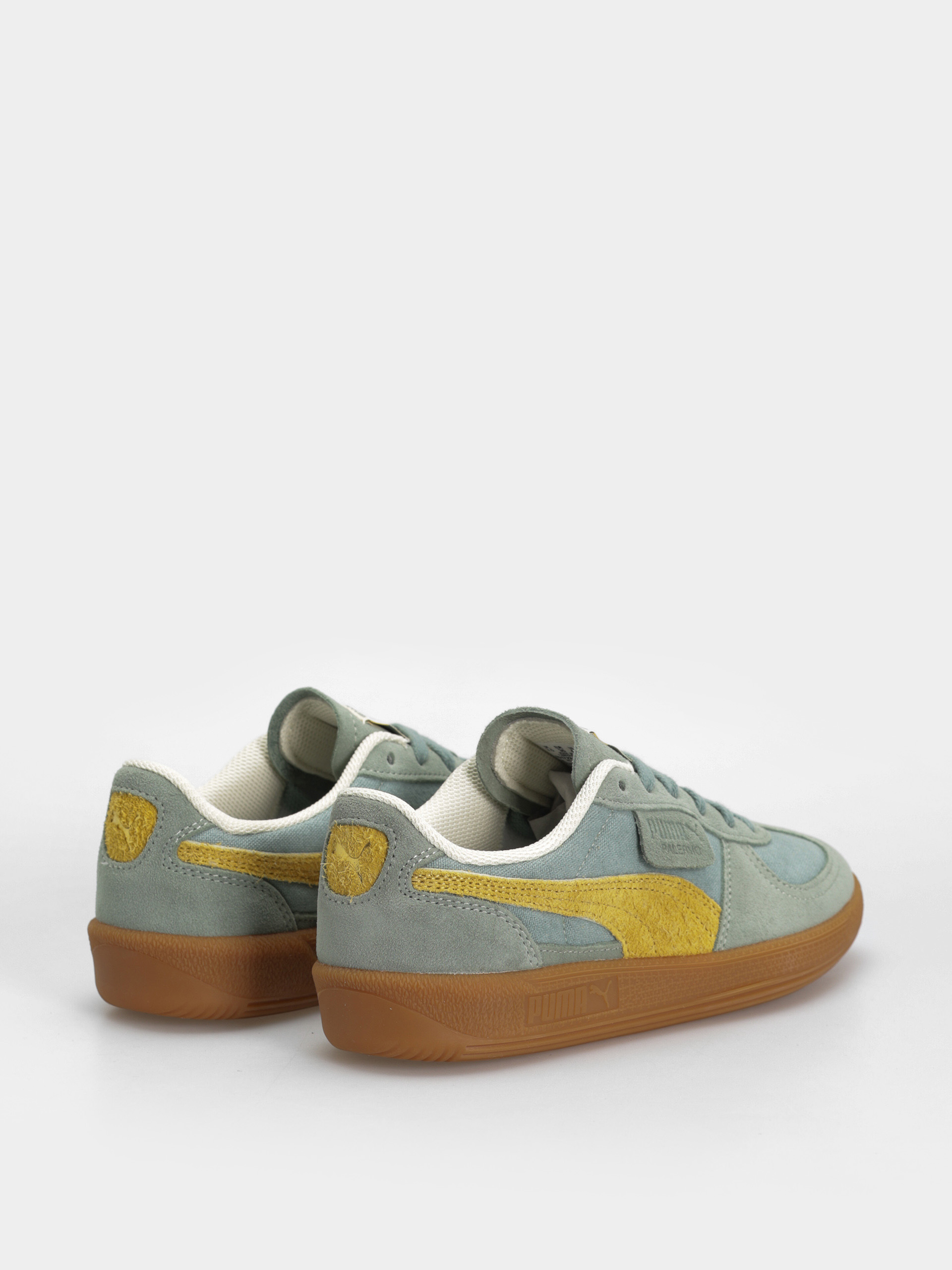 Buty Puma Palermo Weathered (green moon sunny yellow)