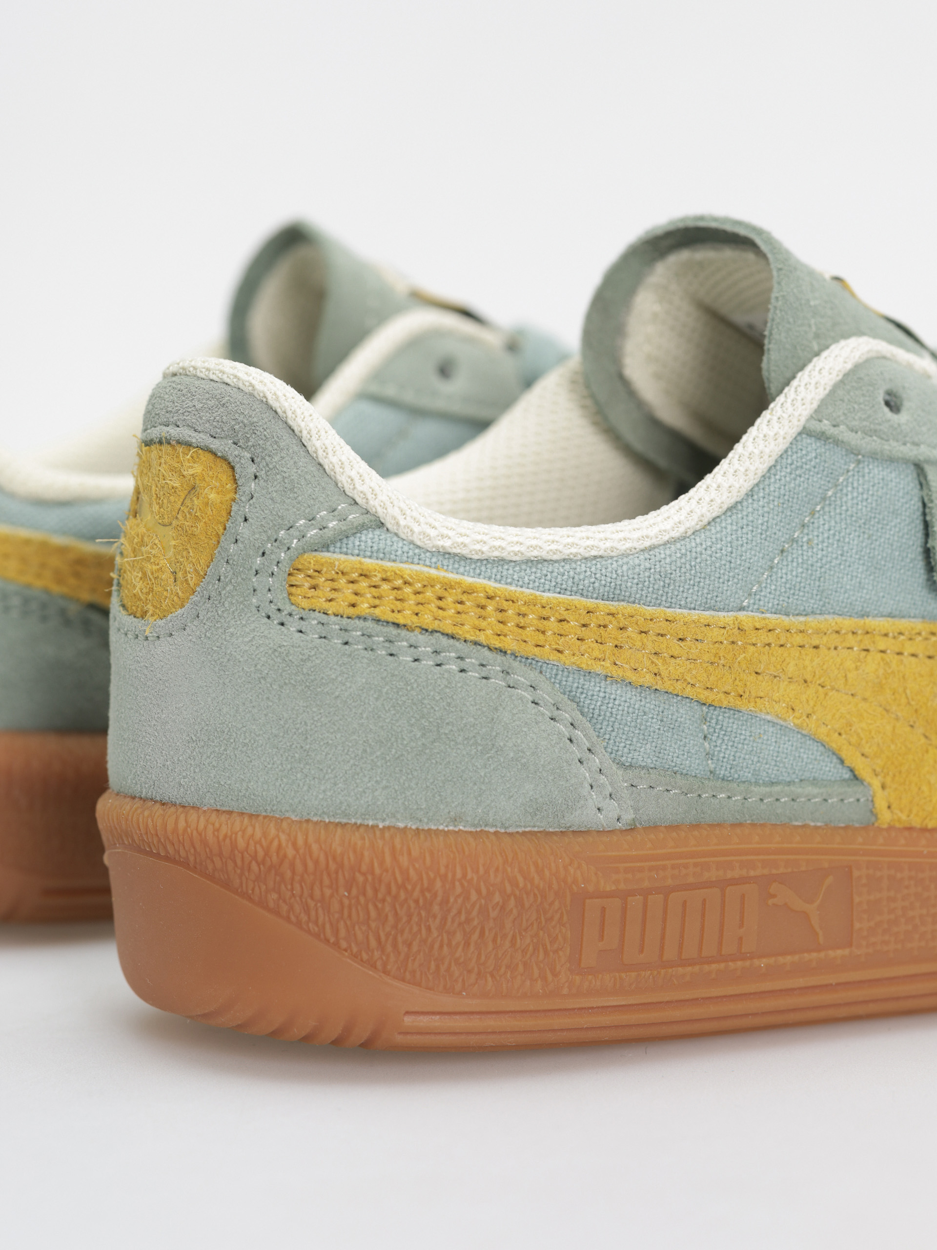 Buty Puma Palermo Weathered (green moon sunny yellow)