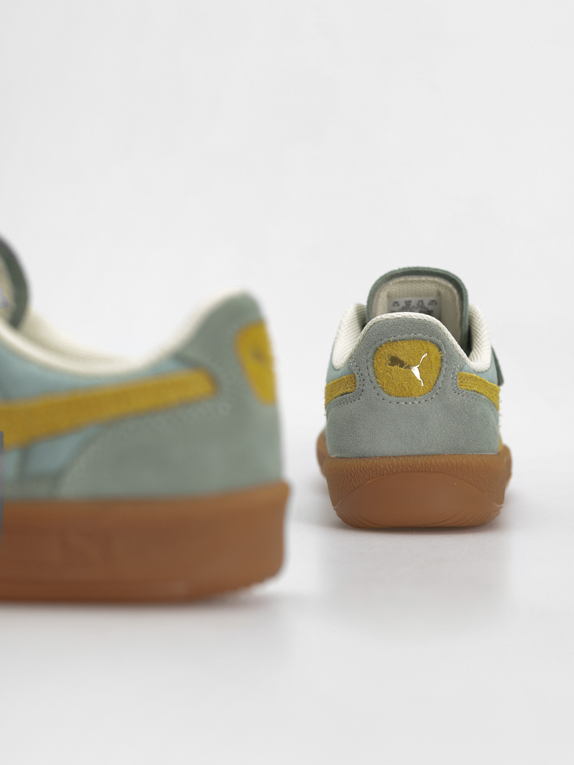 Buty Puma Palermo Weathered (green moon sunny yellow)