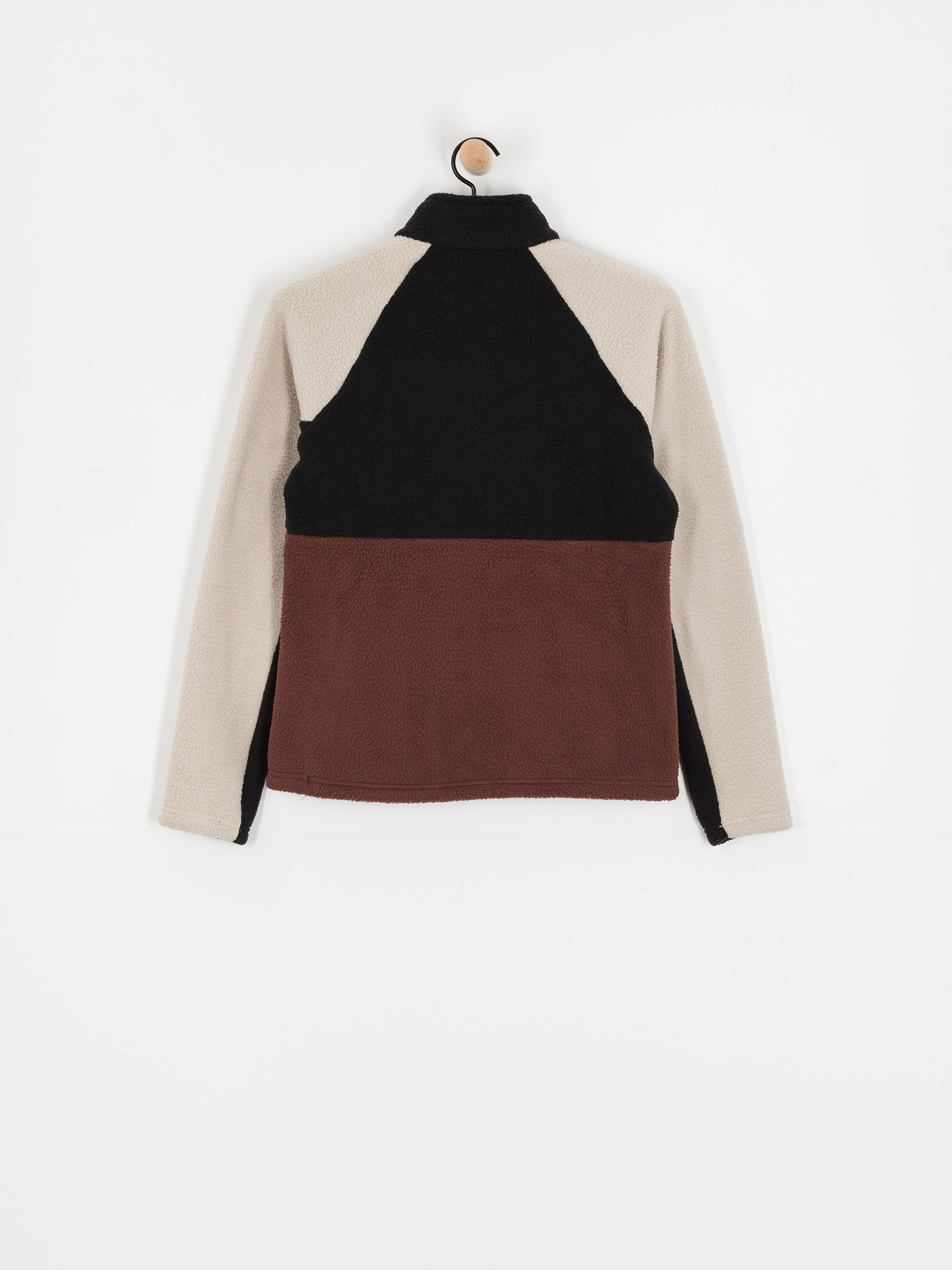 Damska Bluza aktywna Volcom Demi Half Zip (mahogany)