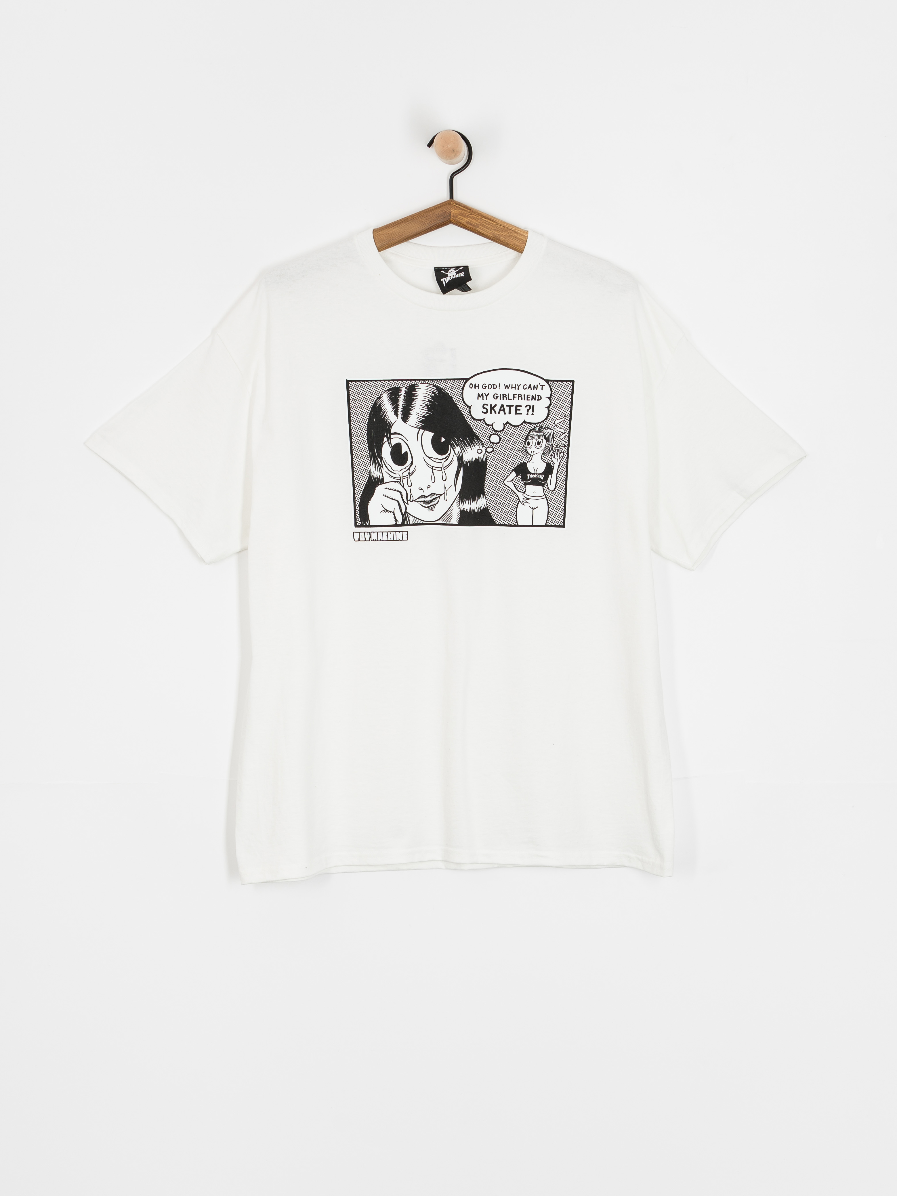 T-shirt Thrasher X Toy Machine Girlfriend (white)