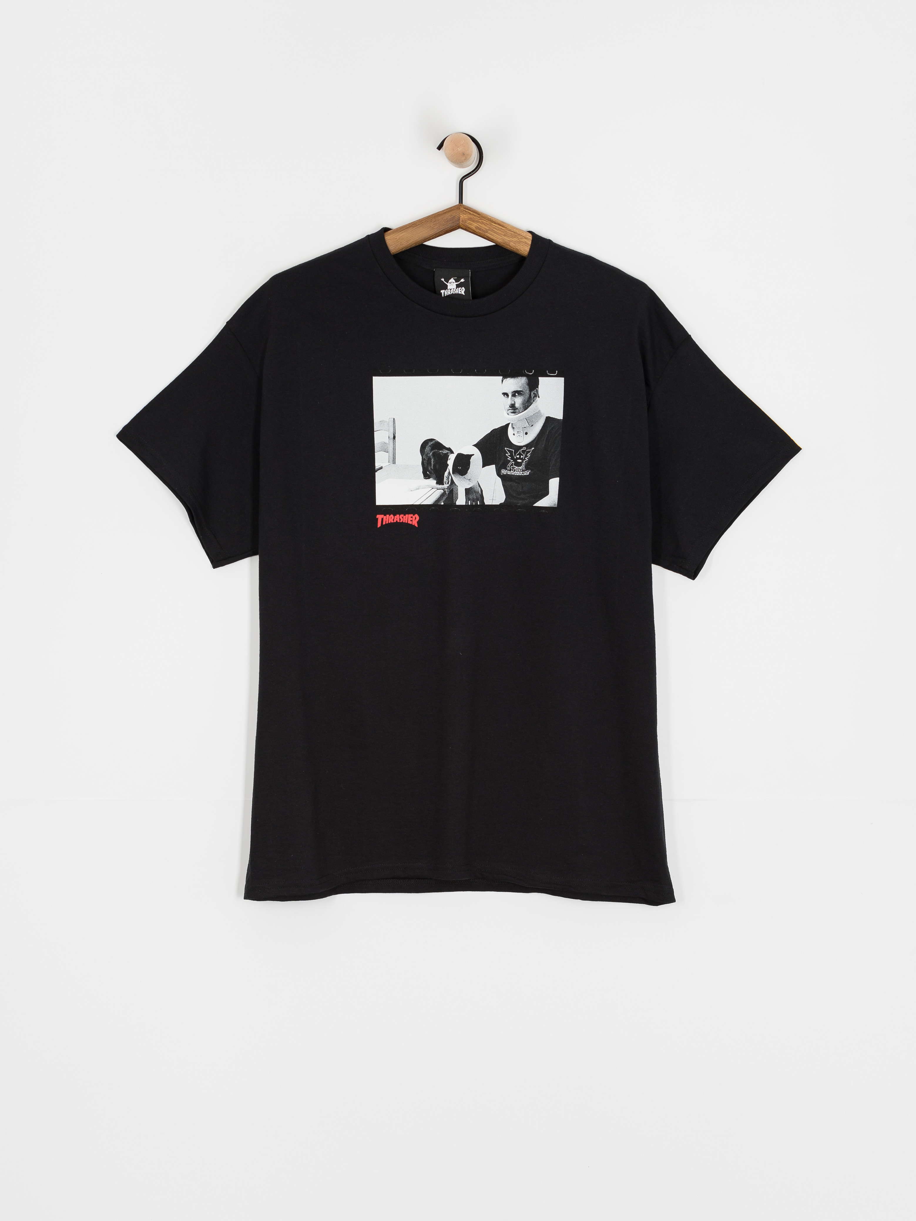 T-shirt Thrasher X Toy Machine Templeton By Burnett (black)