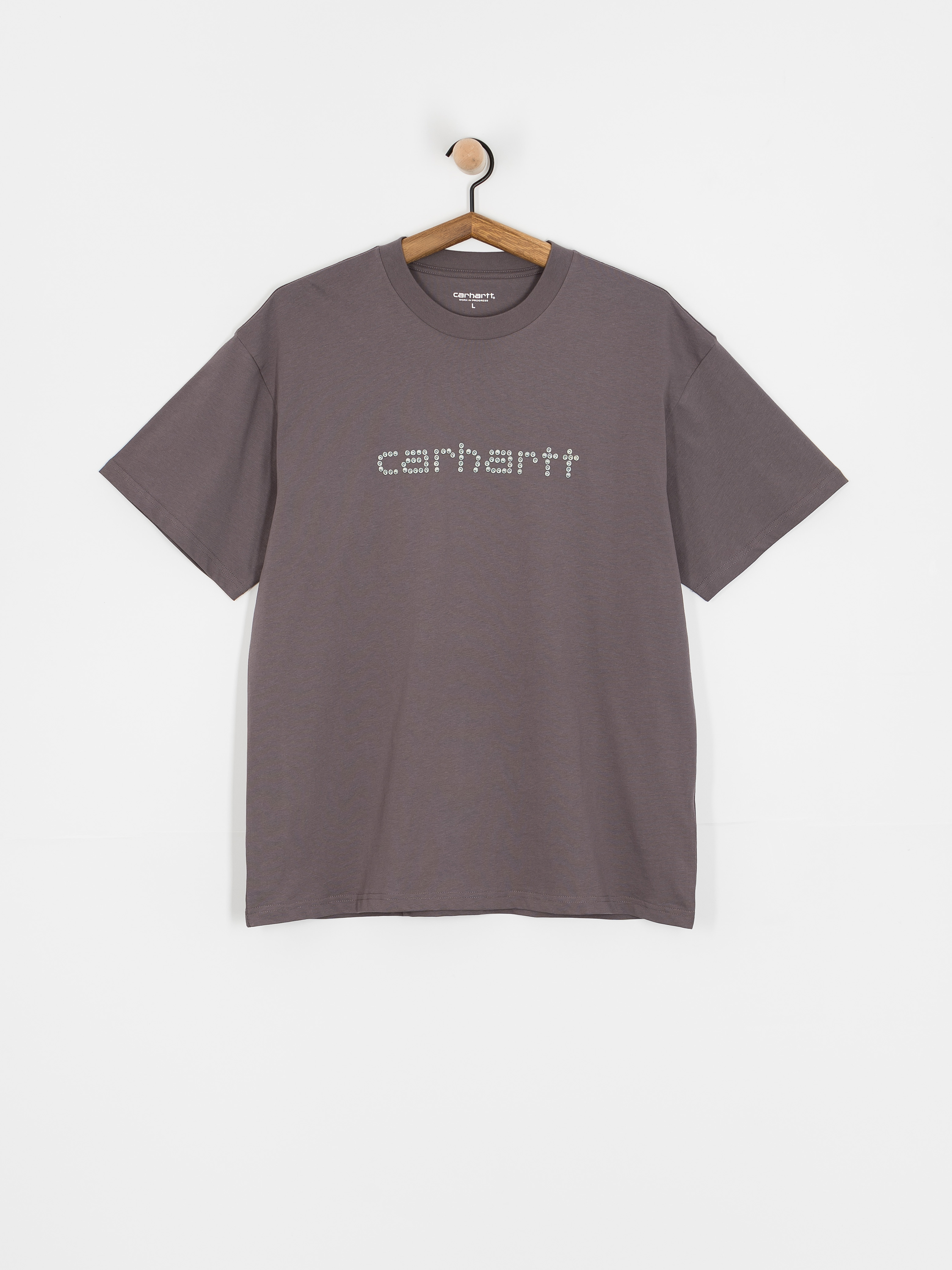 T-shirt Carhartt WIP Rivet Script (manta)