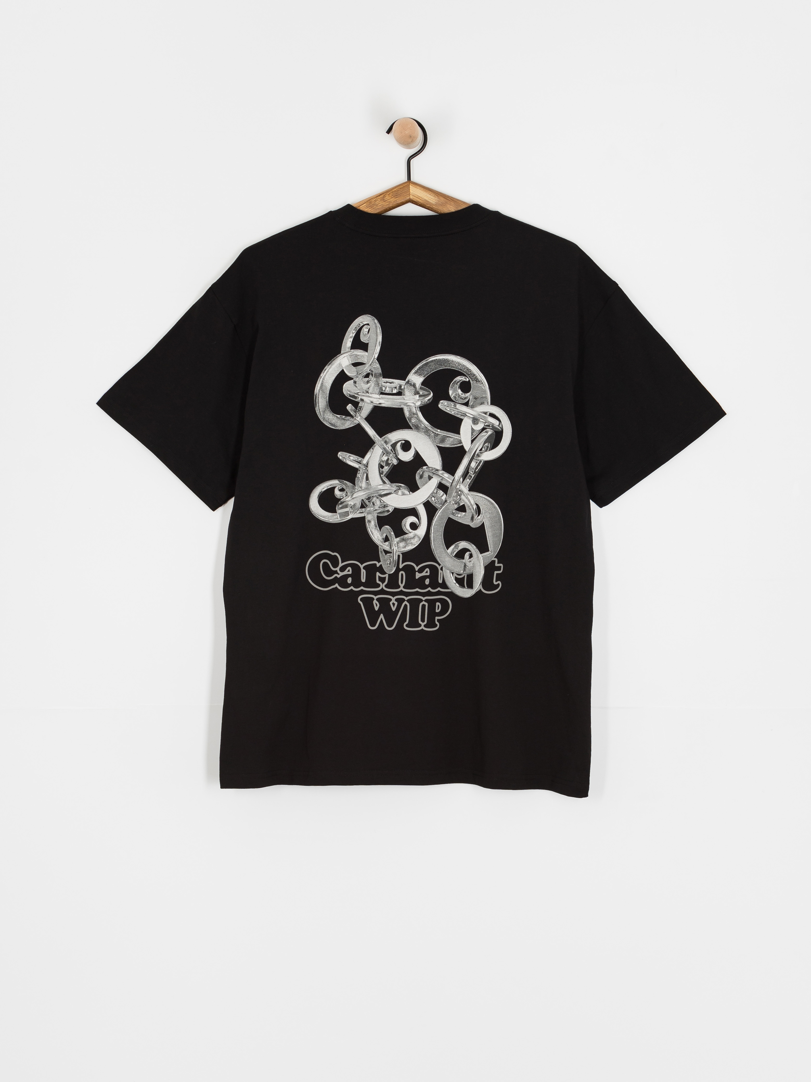 T-shirt Carhartt WIP Linked Charms (black/silver)