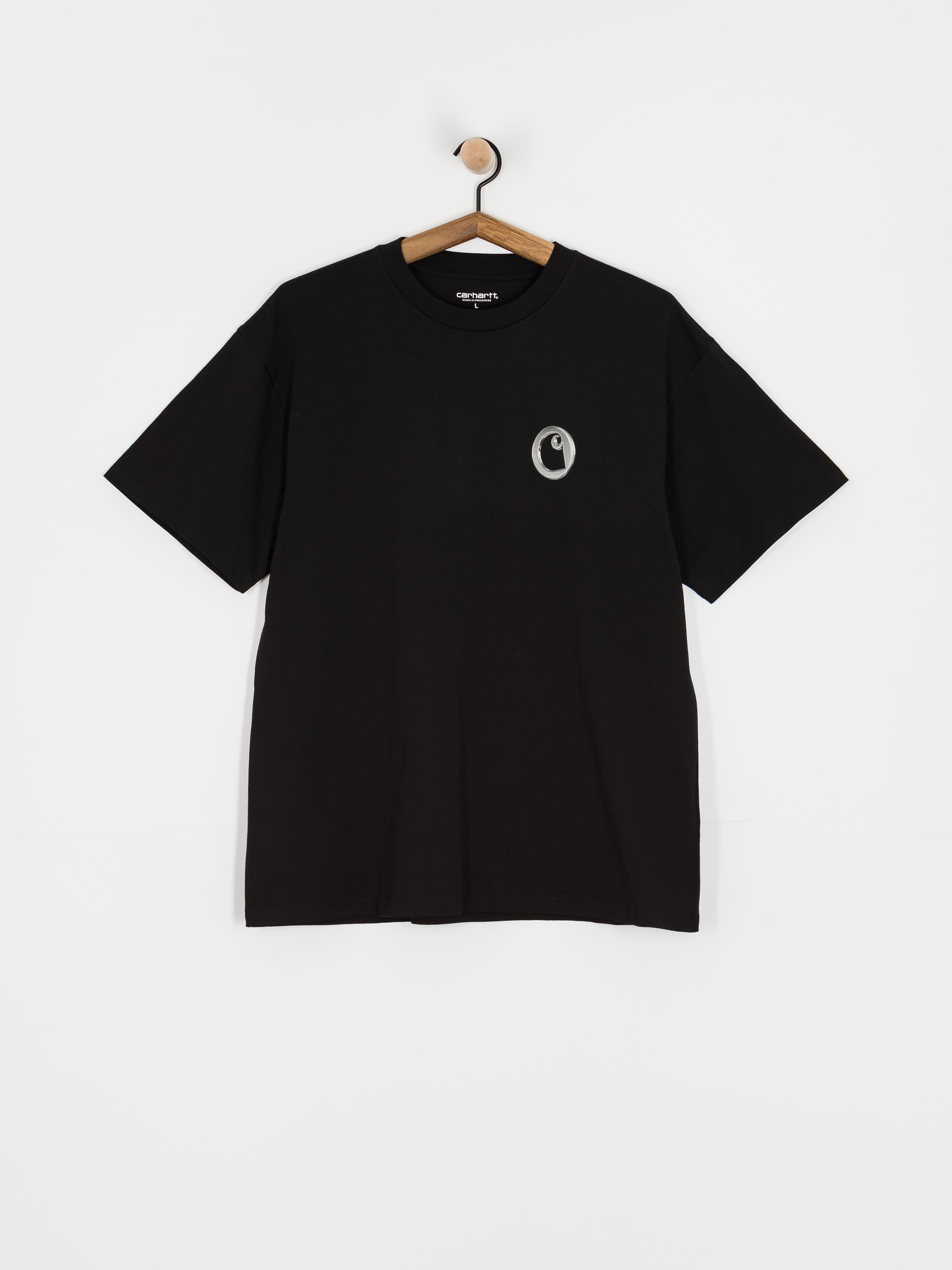 T-shirt Carhartt WIP Linked Charms (black/silver)