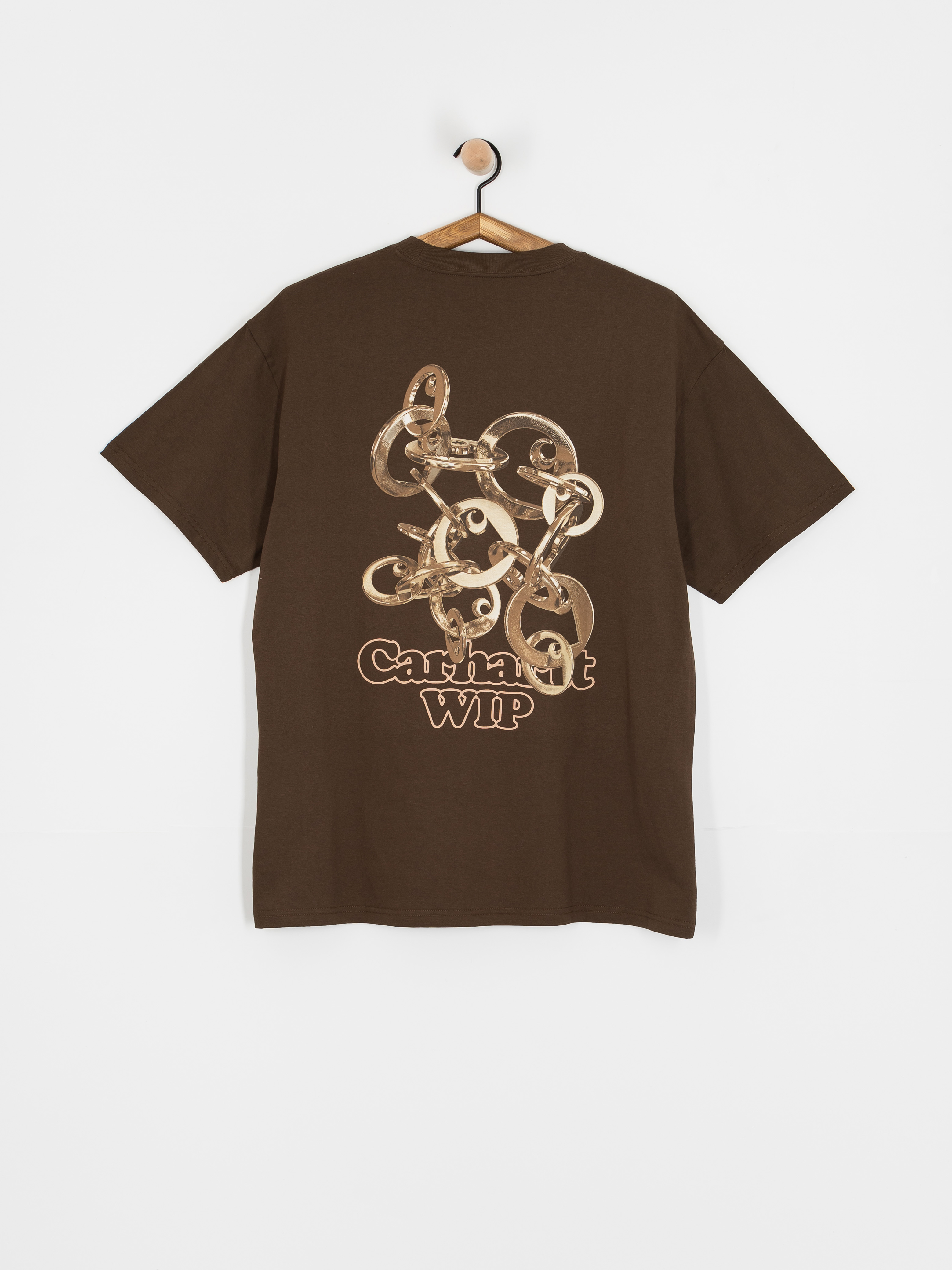 T-shirt Carhartt WIP Linked Charms (liberica/gold)