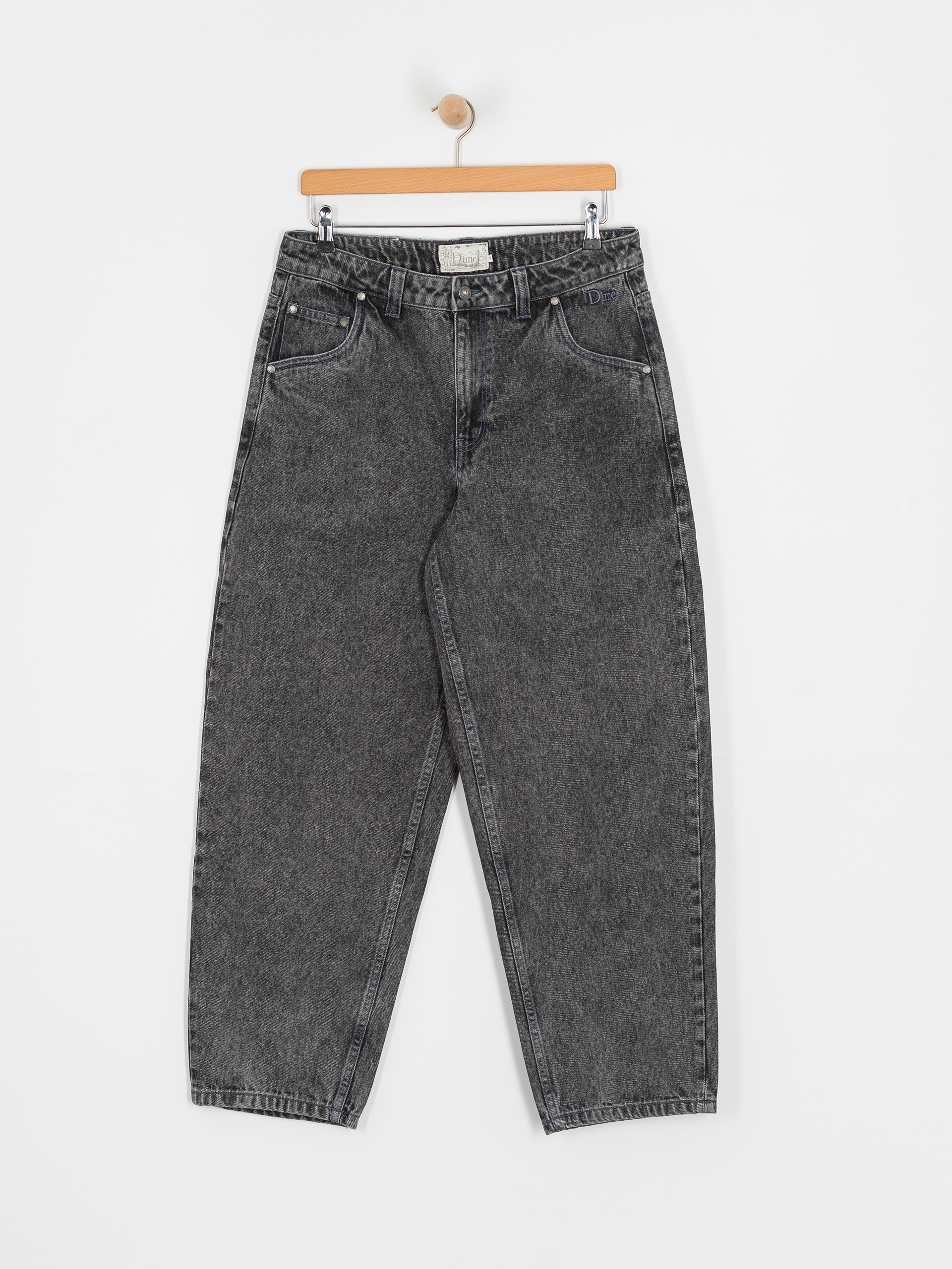 Spodnie Dime Classic Baggy Denim (faded black)