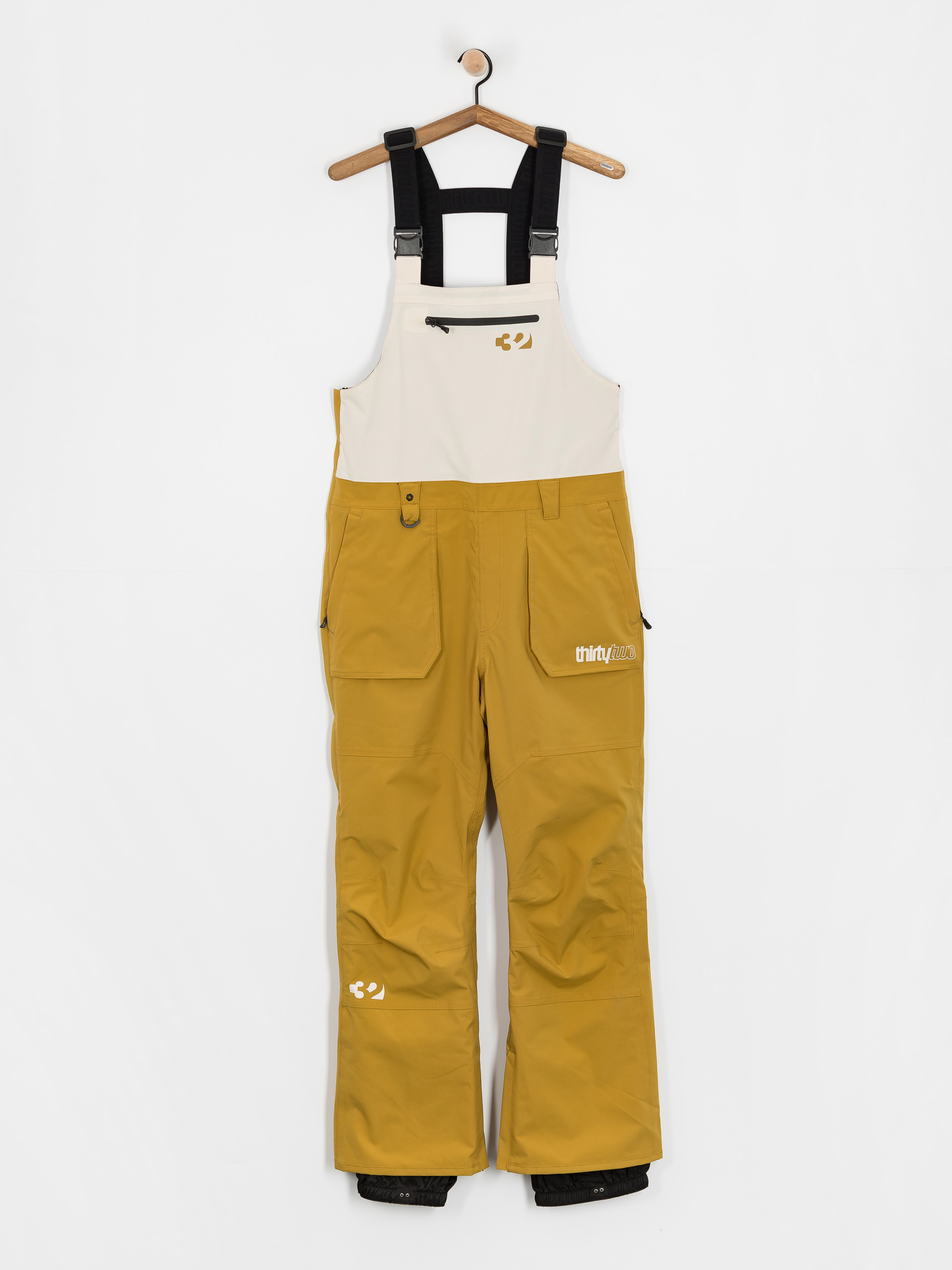 Spodnie snowboardowe ThirtyTwo Basement Bib JR (tan)