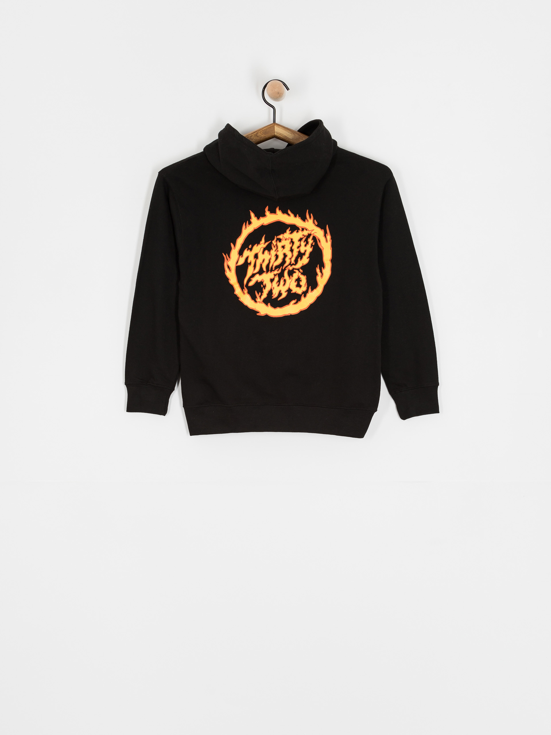 Bluza z kapturem ThirtyTwo Youth Flame HD JR (black)