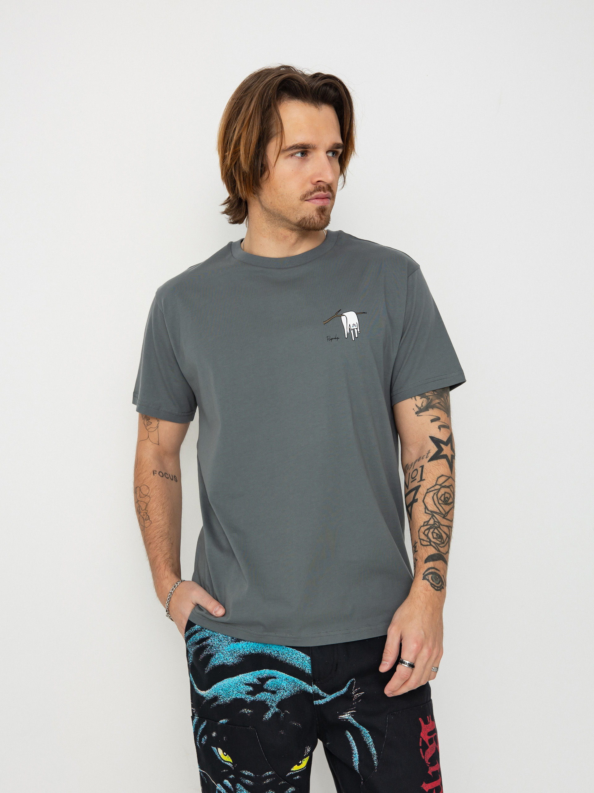 T-shirt RipNDip Nermali (charcoal)