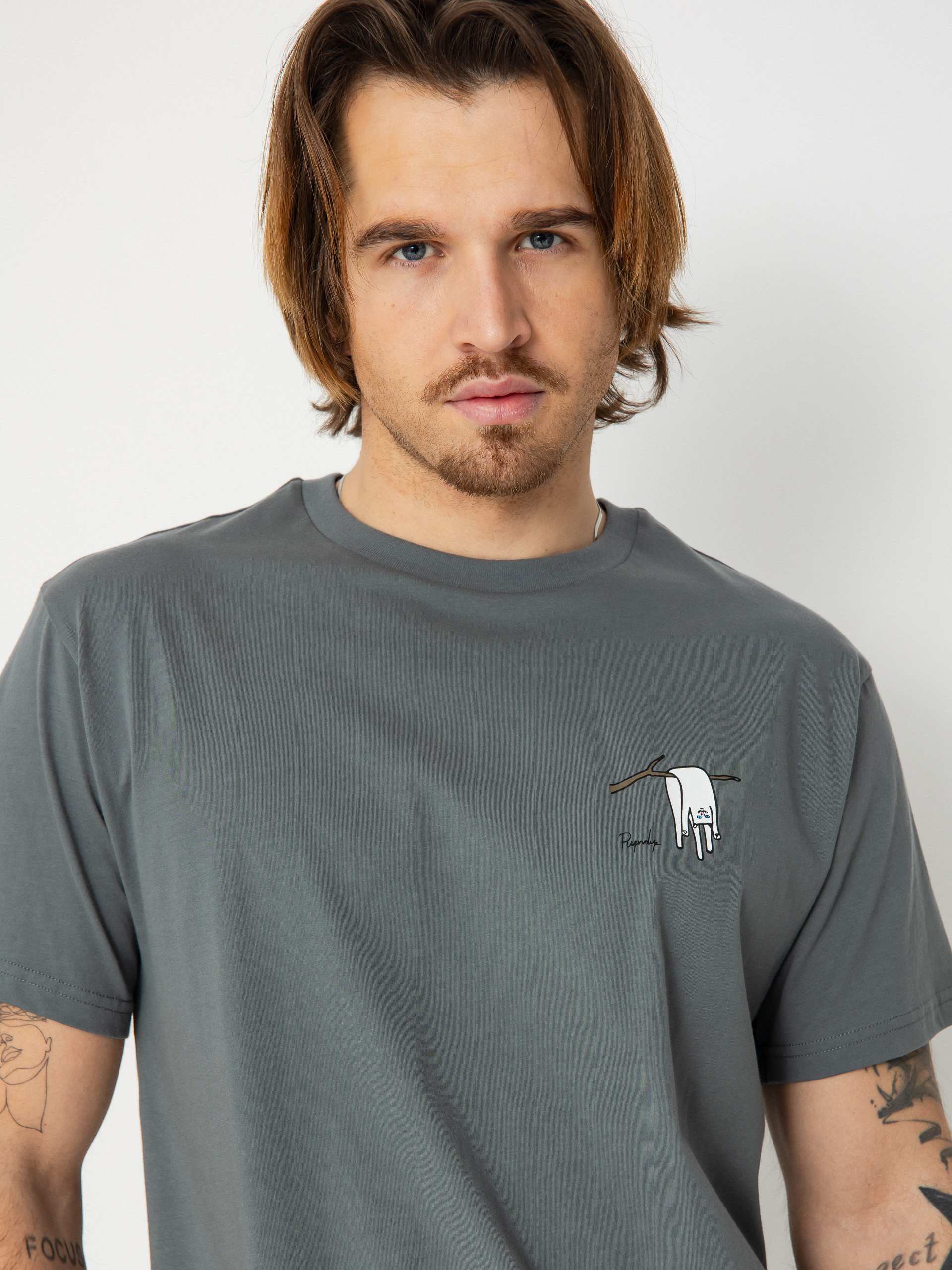 T-shirt RipNDip Nermali (charcoal)