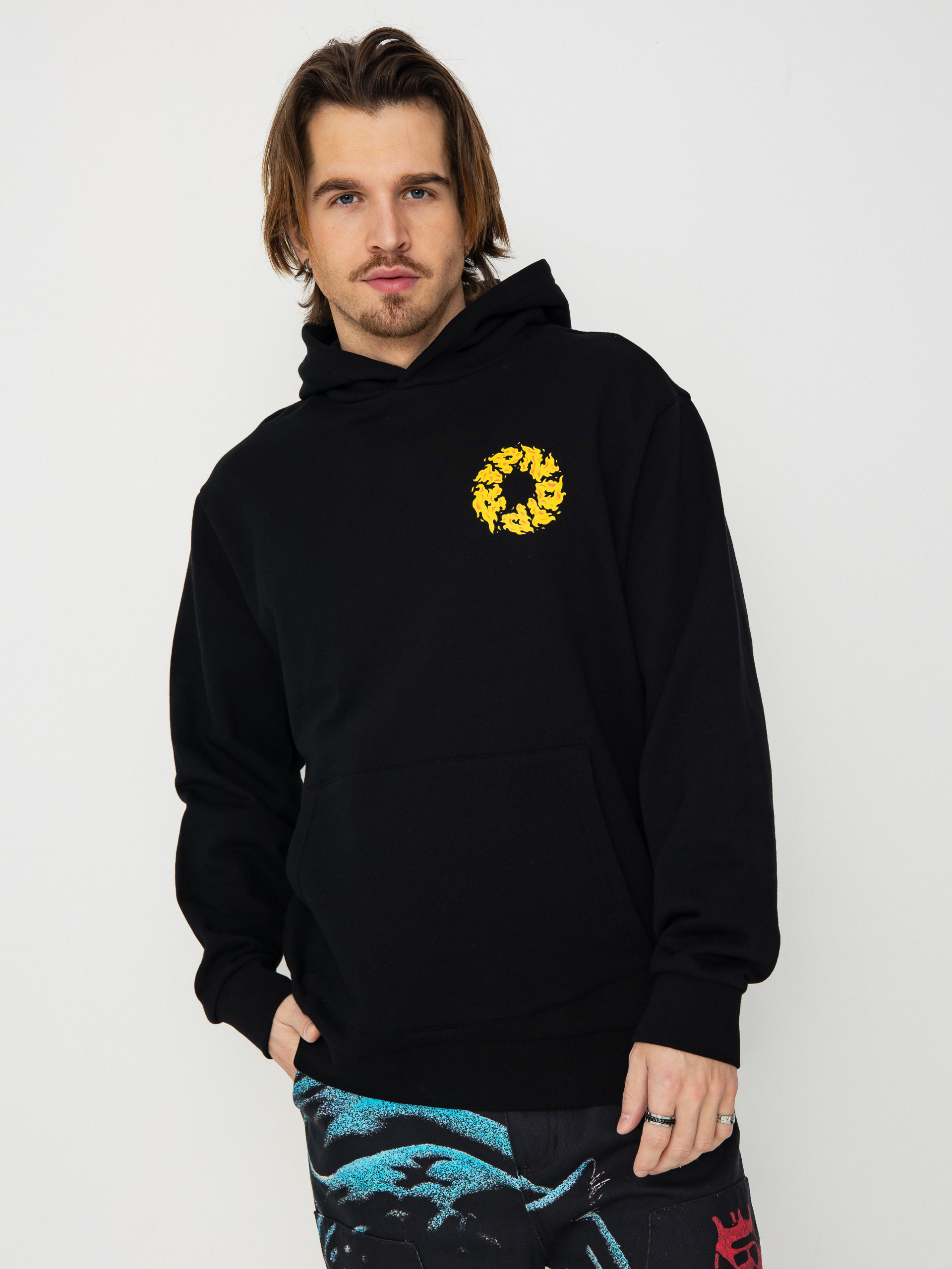 Bluza z kapturem RipNDip Burn In Heck HD (black)
