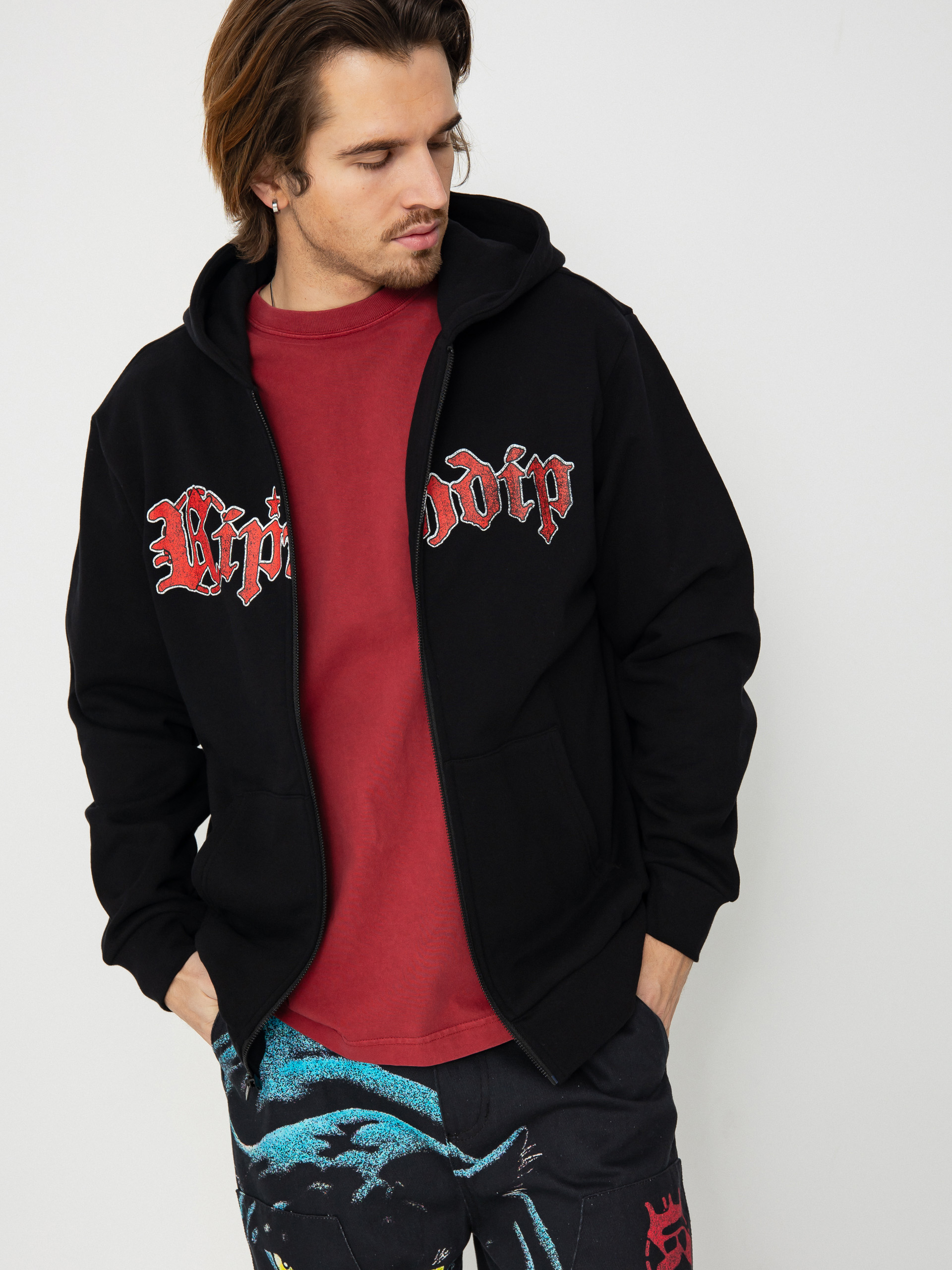 Bluza z kapturem RipNDip Fein HD (black)