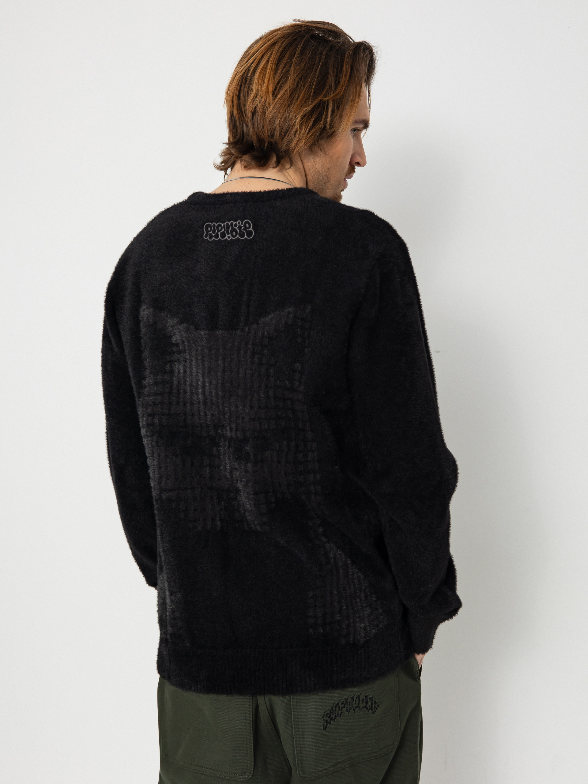 Sweter RipNDip Internal Mohair (black)