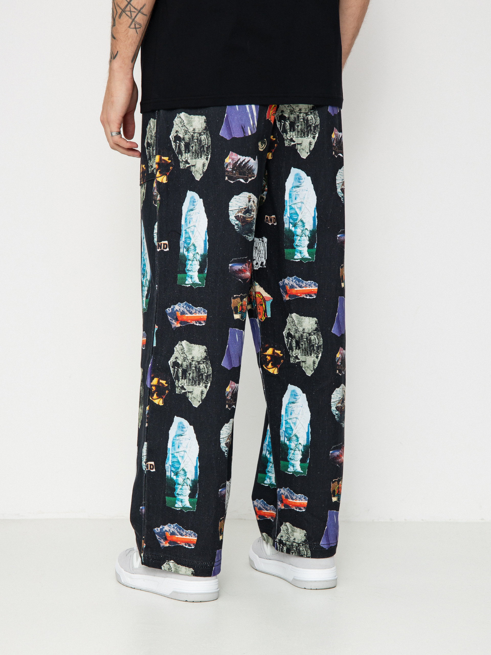 Spodnie Poetic Collective Painter (and collage)