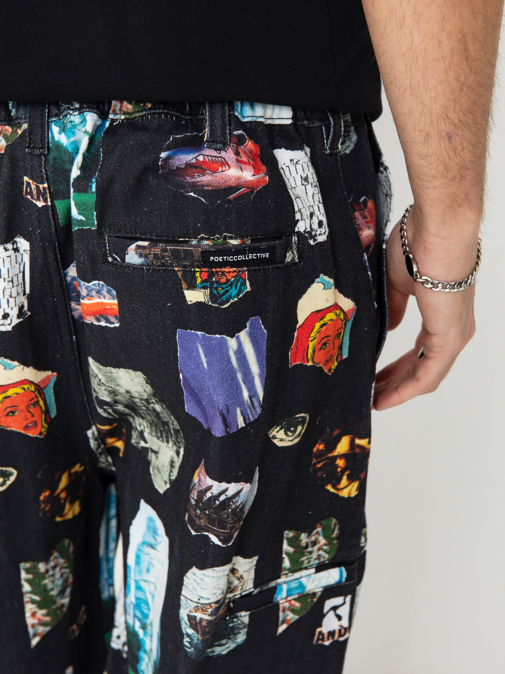 Spodnie Poetic Collective Painter (and collage)