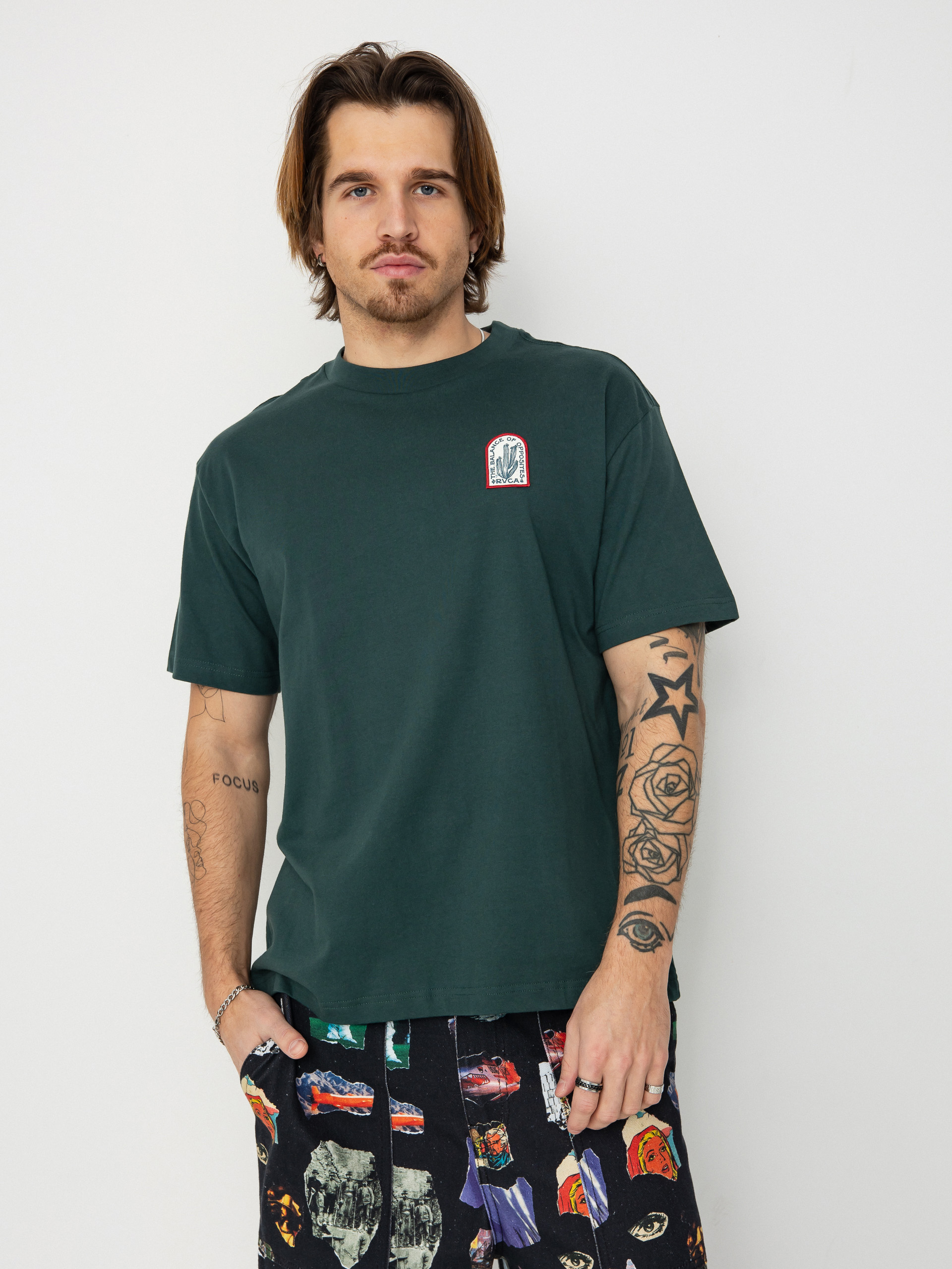 T-shirt RVCA Sandstorm (hunter green)